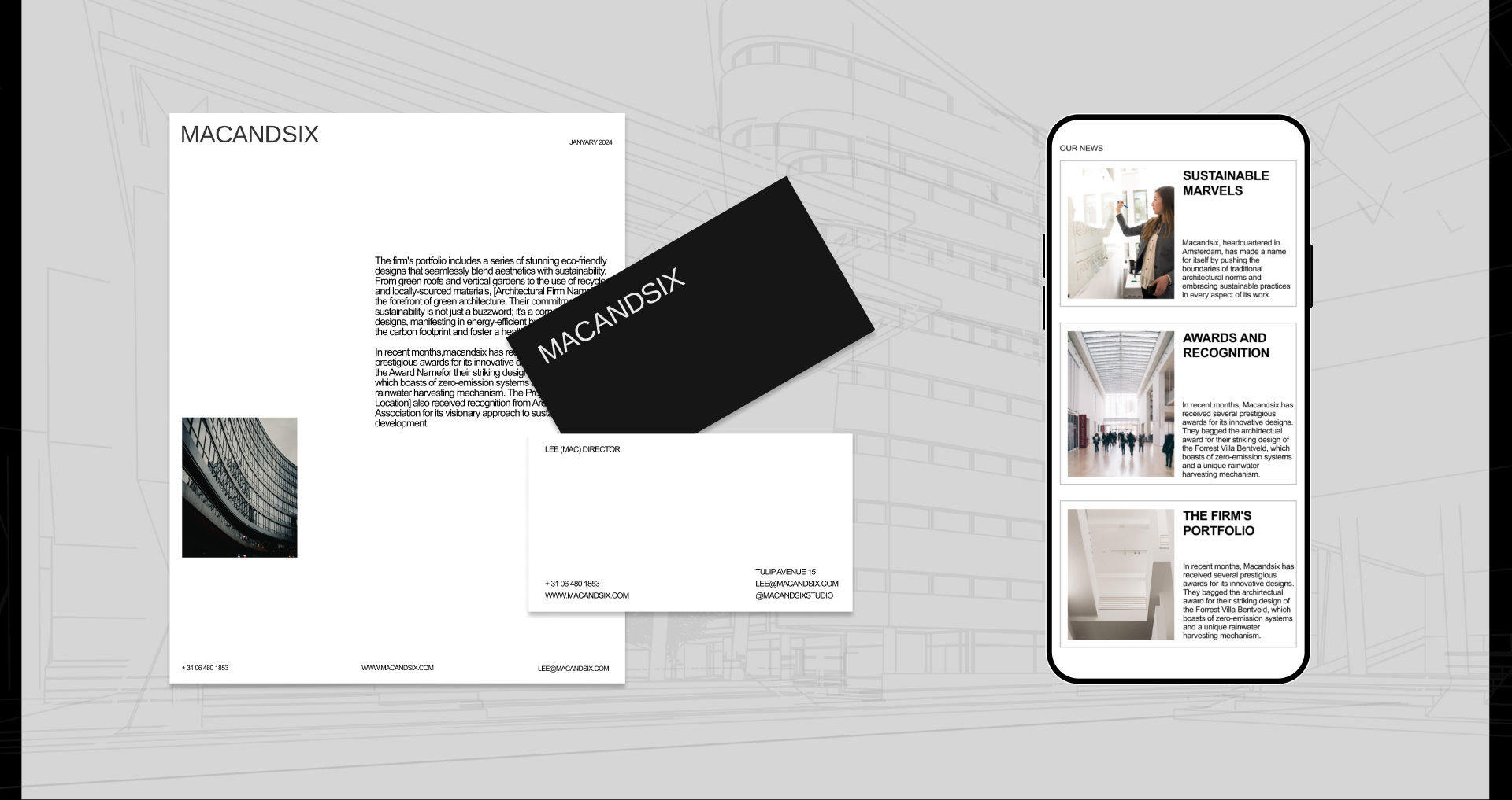 Macandsix | corporate redesign website — Изображение №12 — Интерфейсы, Брендинг на Dprofile