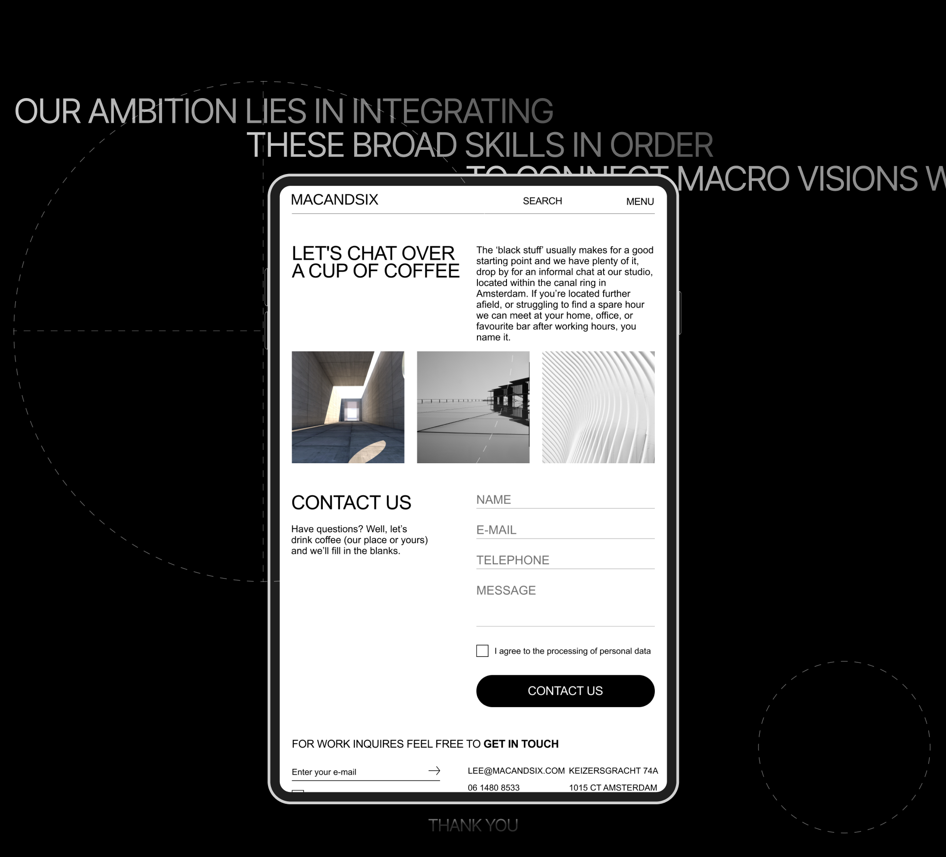 Macandsix | corporate redesign website — Изображение №13 — Интерфейсы, Брендинг на Dprofile