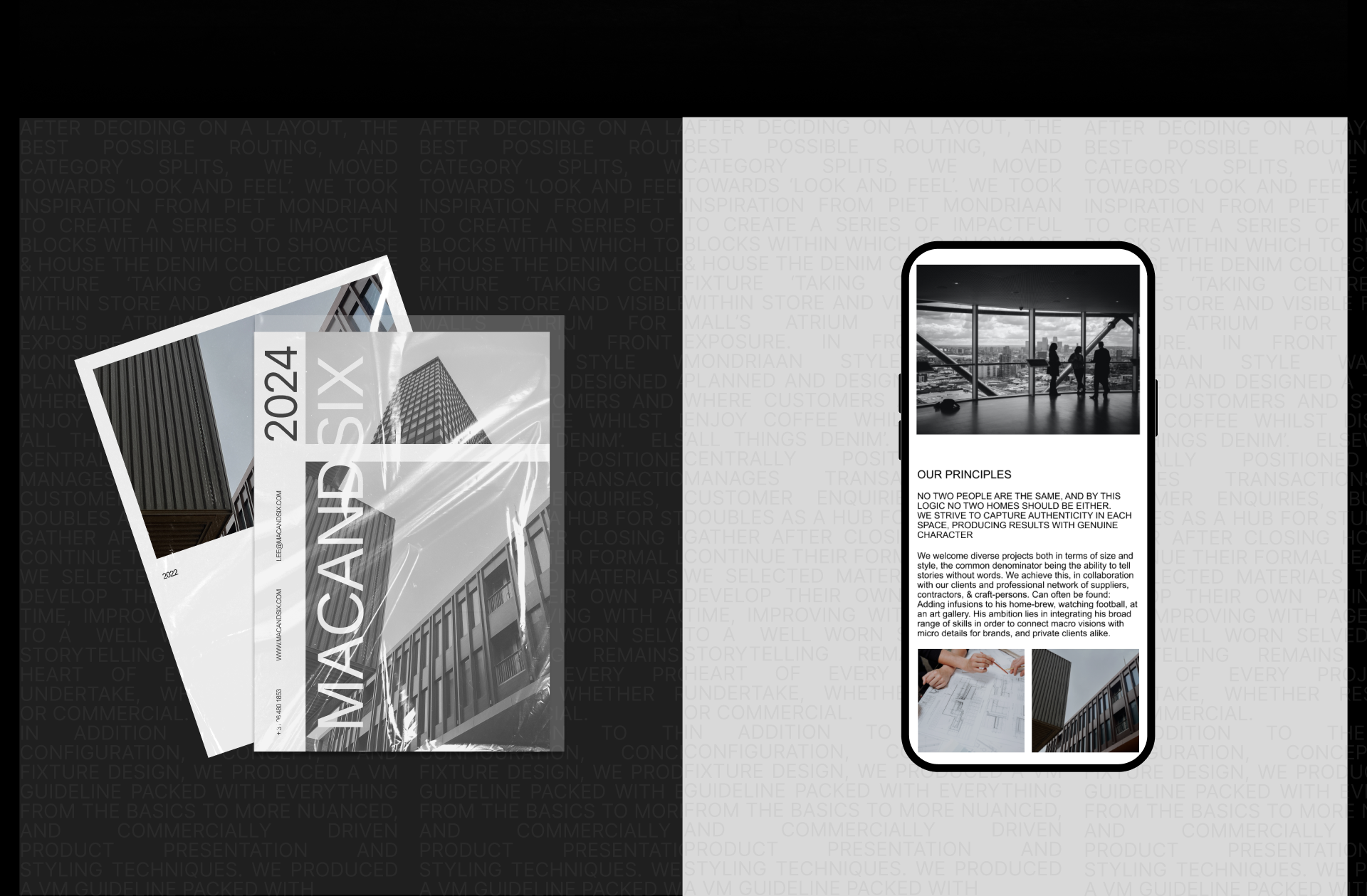 Macandsix | corporate redesign website — Изображение №8 — Интерфейсы, Брендинг на Dprofile