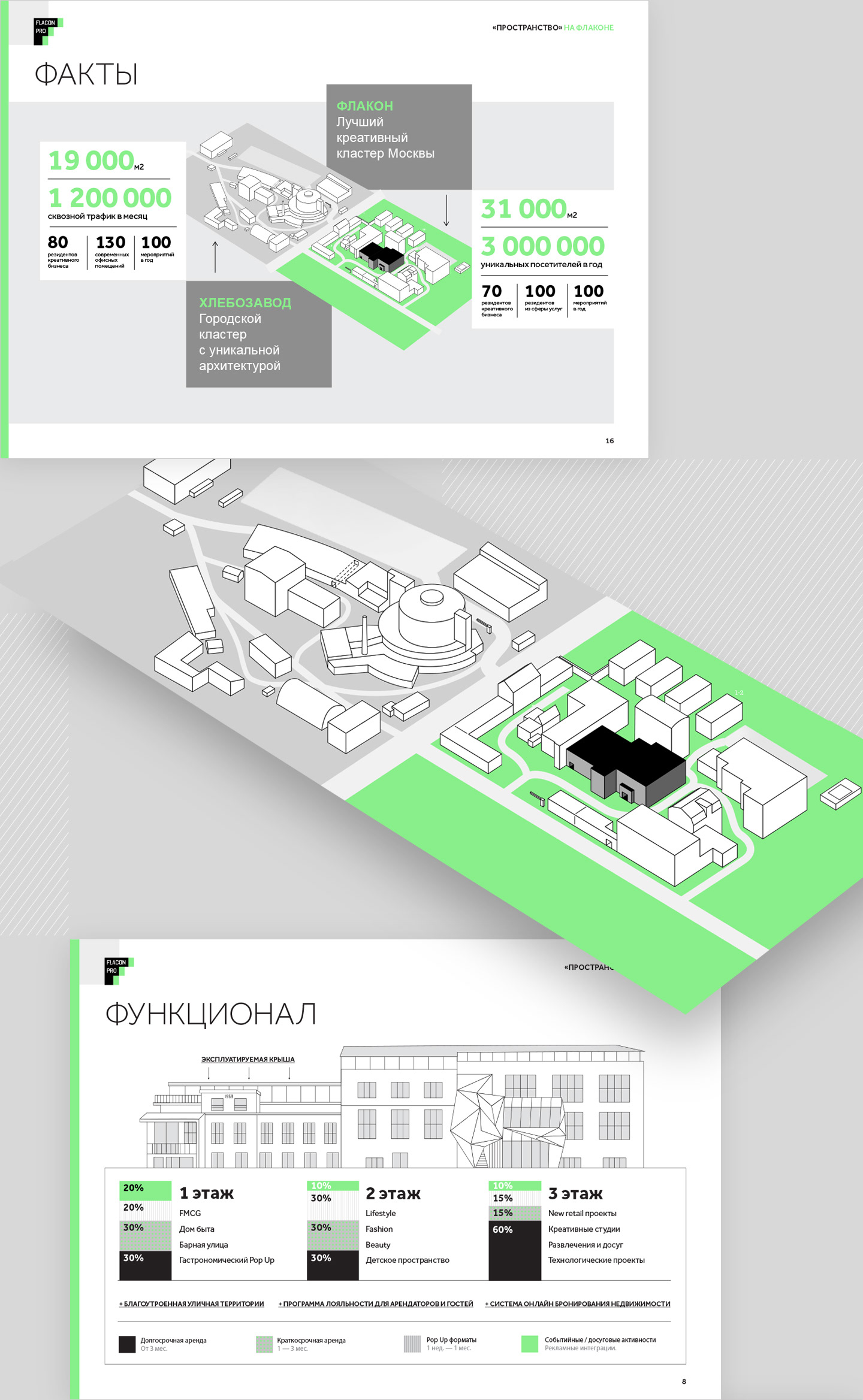 Flacon space presentation — Изображение №2 — Брендинг, Иллюстрация на Dprofile