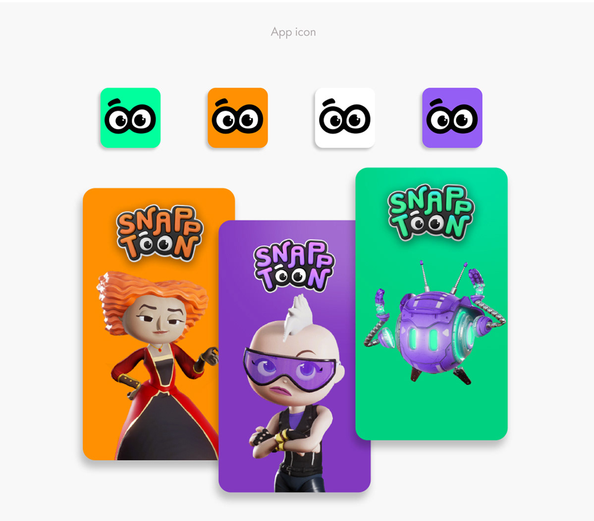 App for kids. Logo and style — Изображение №4 — Брендинг на Dprofile