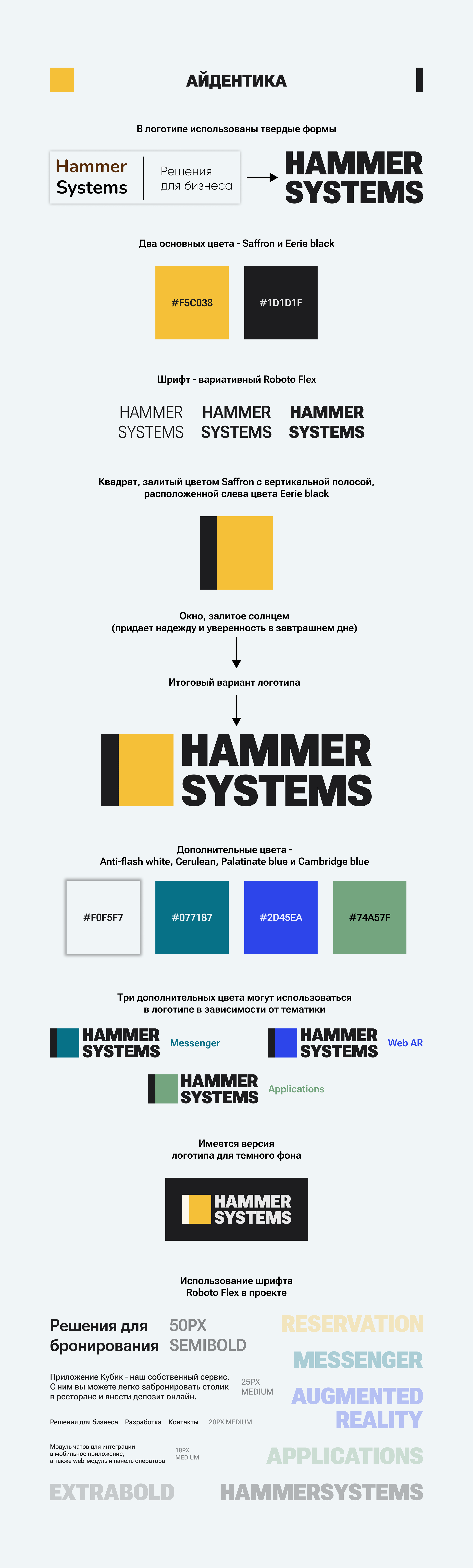 HAMMER SYSTEMS — Изображение №4 — Интерфейсы, Брендинг на Dprofile