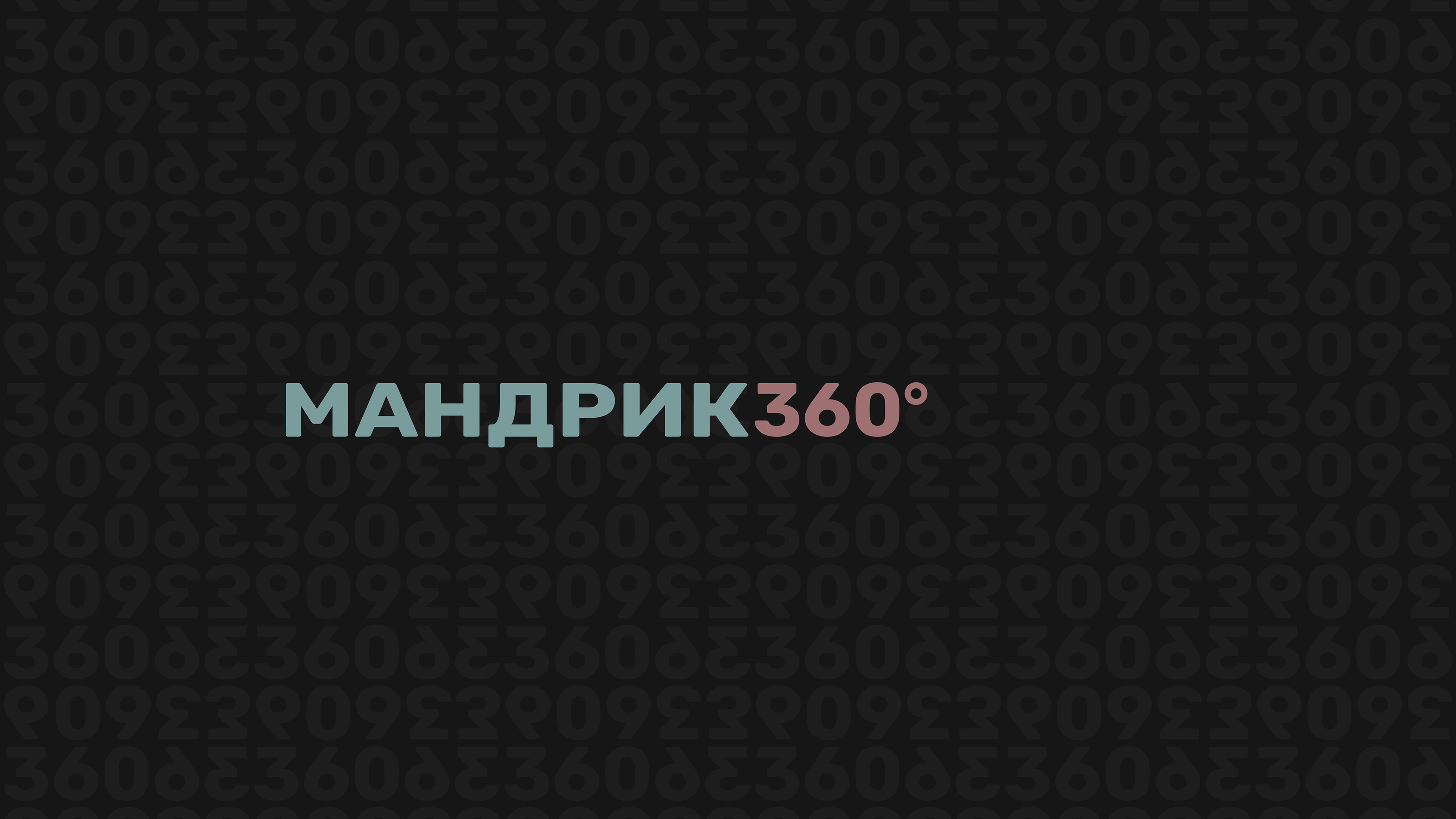 МАНДРИК360 — Изображение №1 — Брендинг, Графика на Dprofile