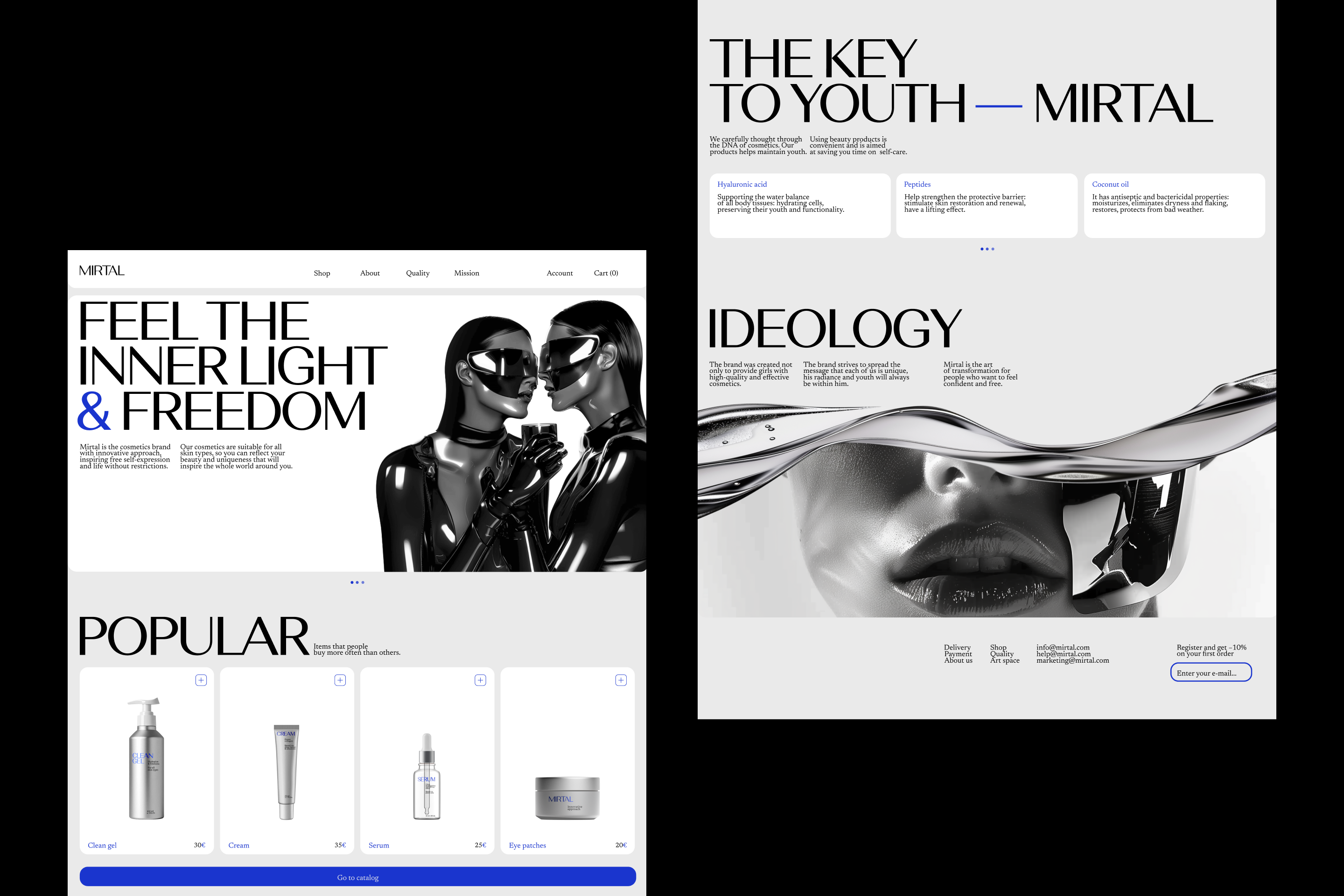 MIRTAL | БРЕНД КОСМЕТИКИ | BRAND OF COSMETICS — Изображение №13 — Брендинг на Dprofile