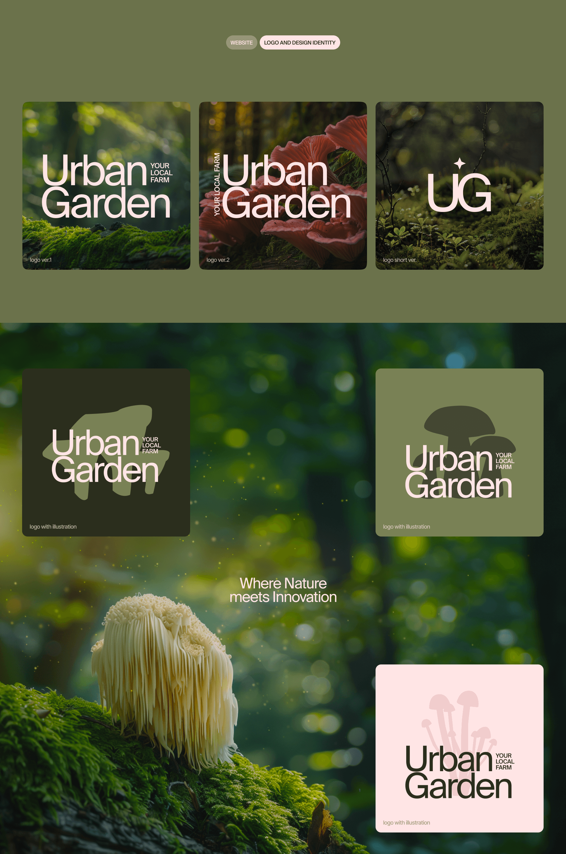 Urban Garden | сайт для редких съедобных грибов — Изображение №9 — Интерфейсы, Брендинг на Dprofile