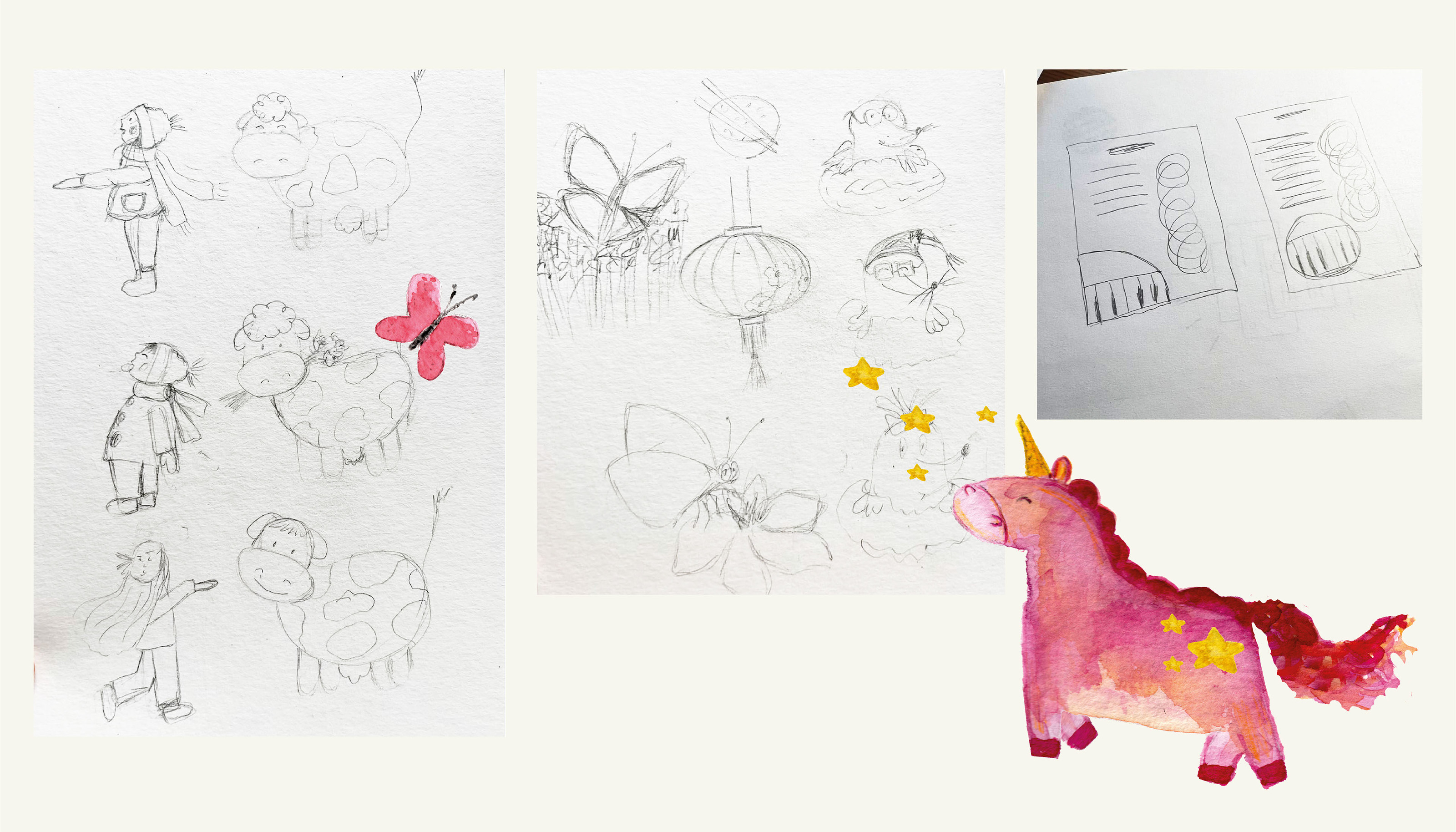 42 illustrations for music book "Babies and piano keys" — Изображение №4 — Иллюстрация, Графика на Dprofile