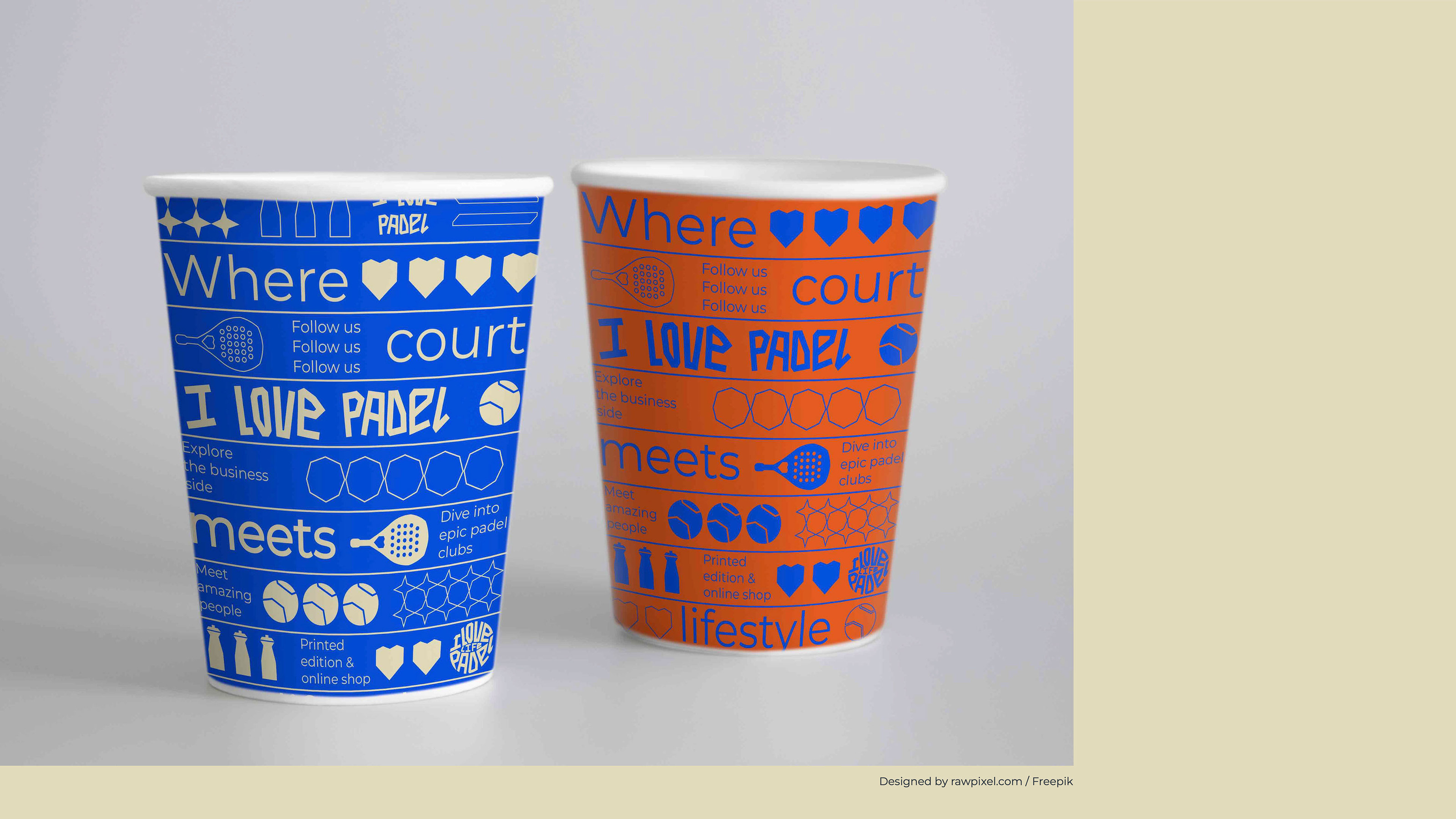 Brand identity for ILOVEPADEL.life — Изображение №19 — Брендинг на Dprofile