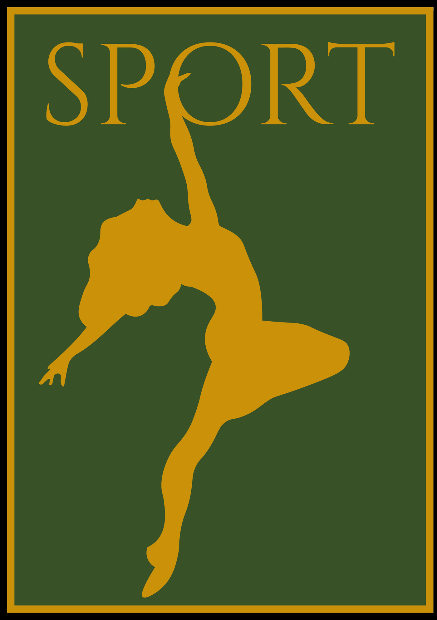 Sport delicate posters — Изображение №5 — Иллюстрация, Графика на Dprofile