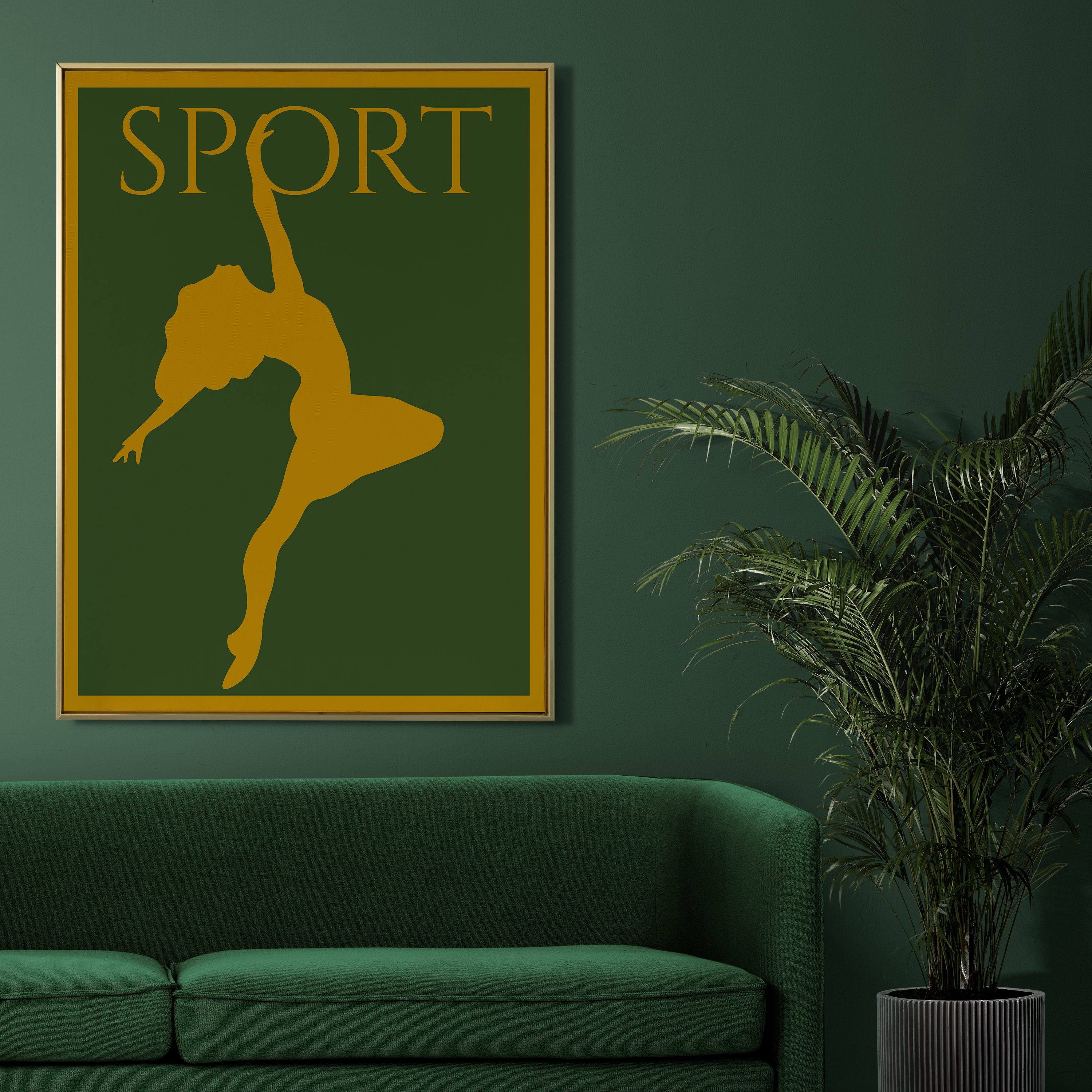 Sport delicate posters — Изображение №1 — Иллюстрация, Графика на Dprofile