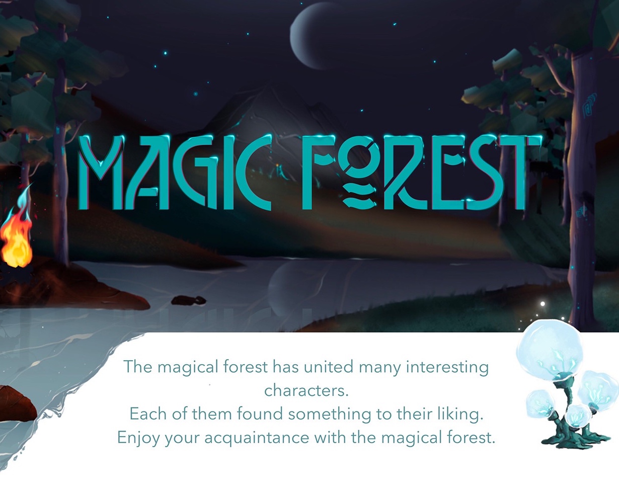 Characters in the Magic Forest на Dprofile