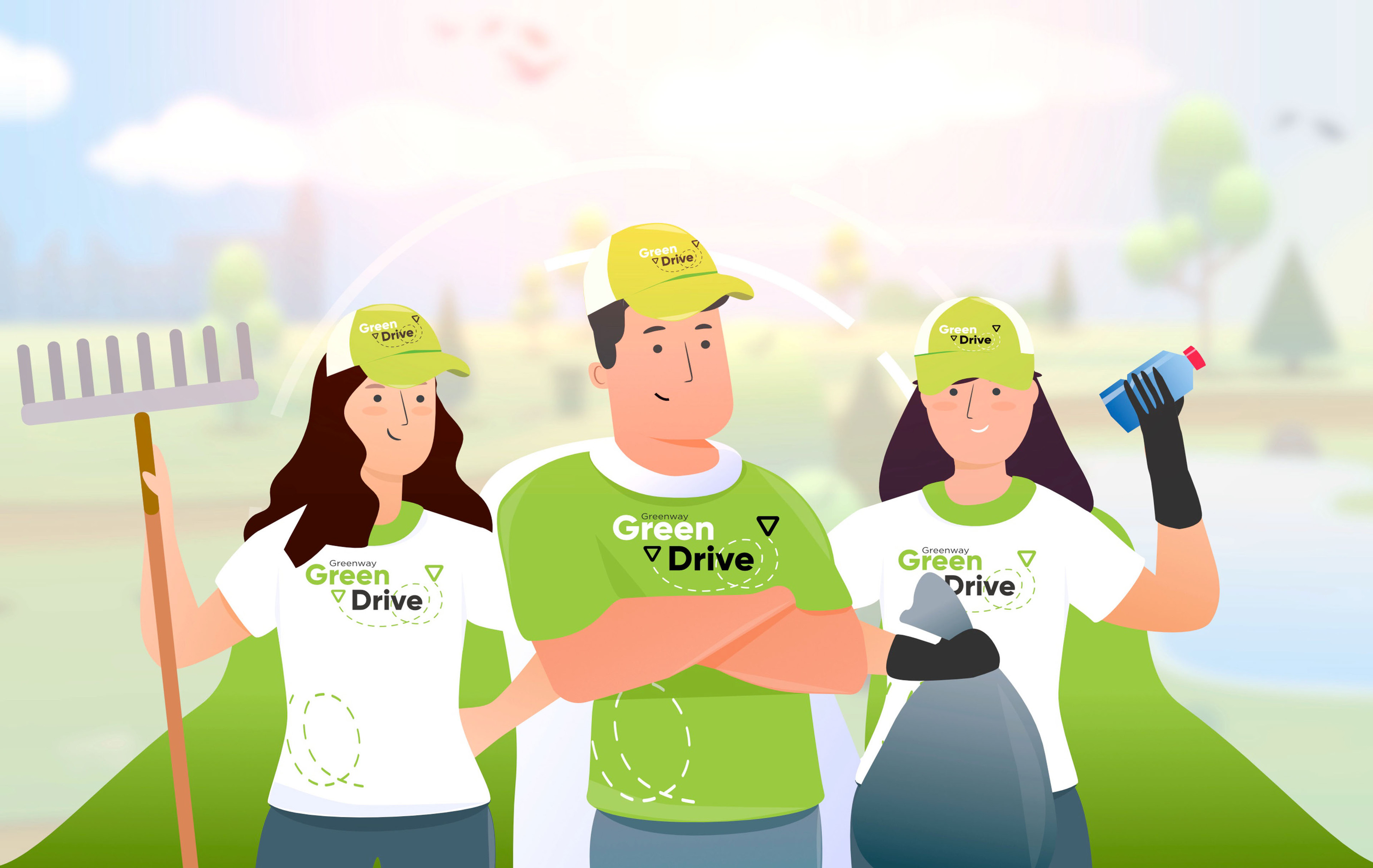 GREENWAY | explainer video — Изображение №9 — Иллюстрация, Анимация на Dprofile