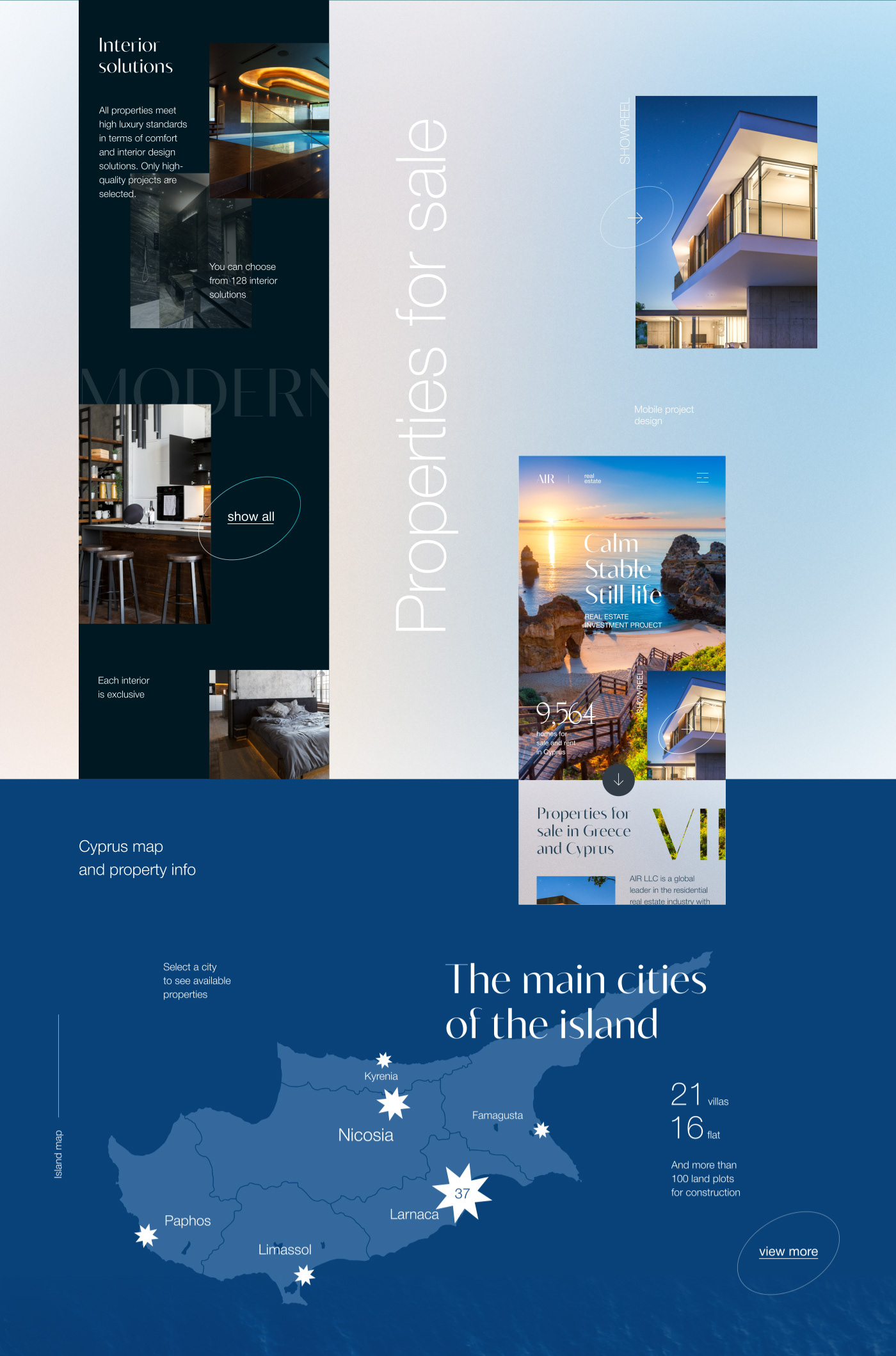 Real Estate Investment Company website Design — Изображение №8 — Интерфейсы на Dprofile