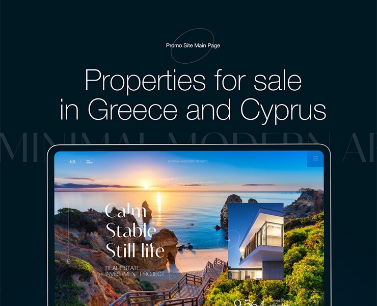 Real Estate Investment Company website Design — Интерфейсы на Dprofile