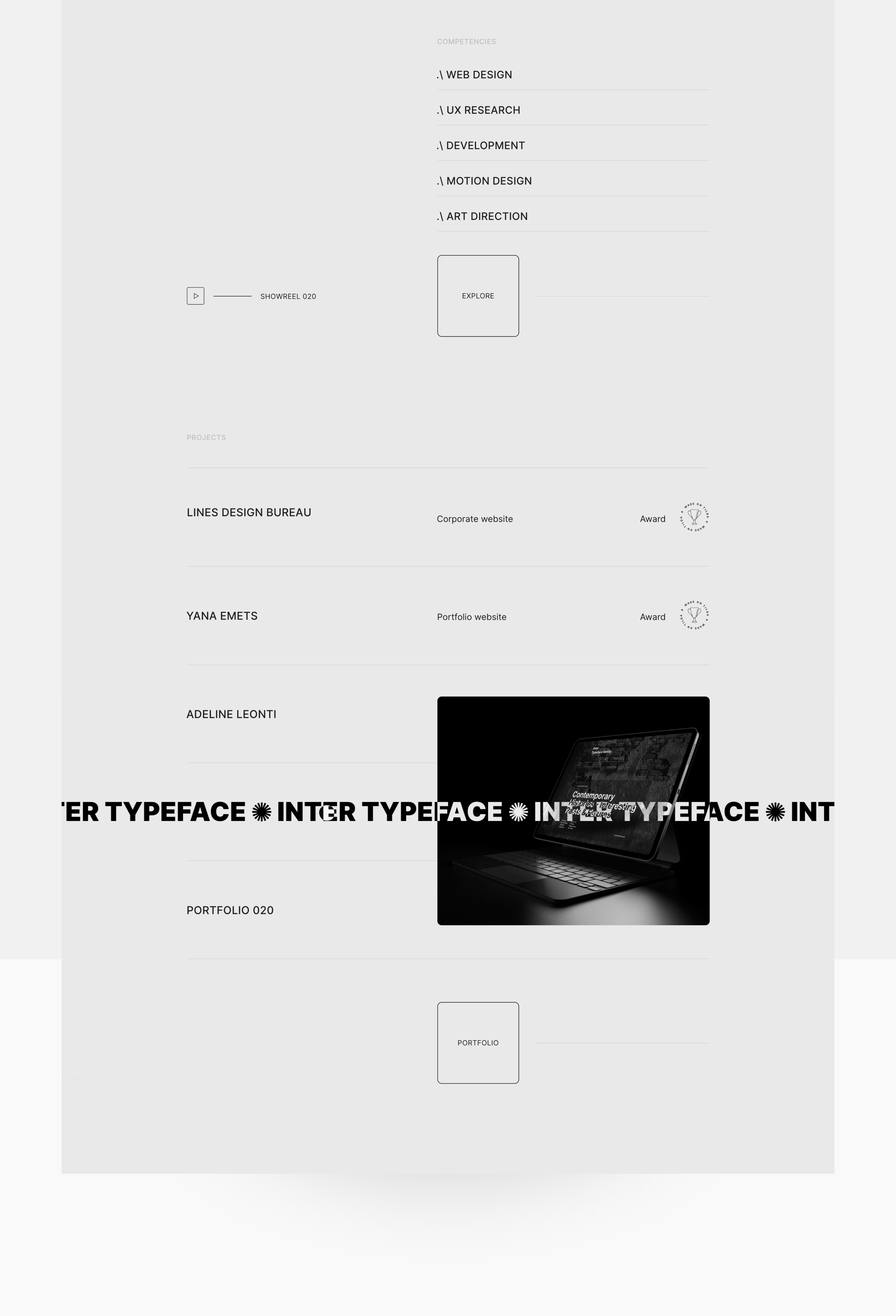 Personal website re:design — Изображение №4 — Интерфейсы, Брендинг на Dprofile