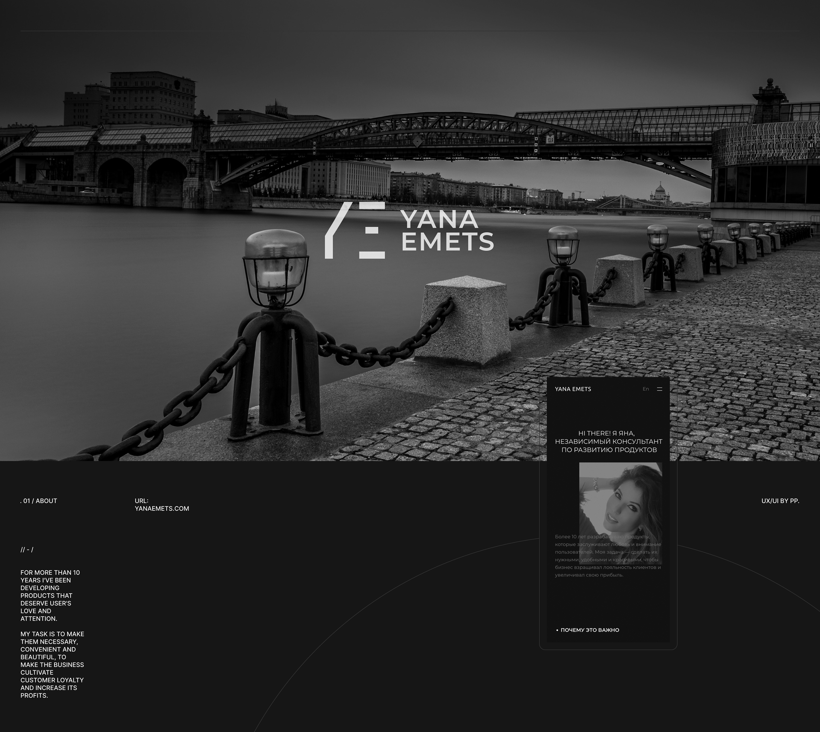 Yana Emets | Portfolio — Изображение №1 — Интерфейсы, Брендинг на Dprofile