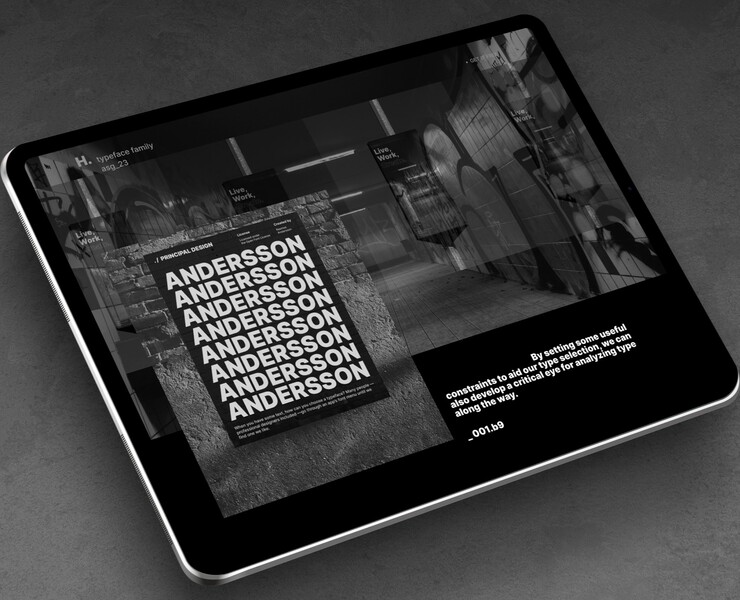 Inter font | Typeface family на Dprofile