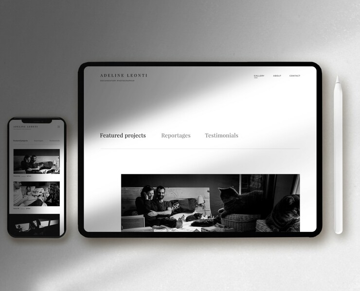 Adeline Leonti | Portfolio — Интерфейсы, Брендинг на Dprofile