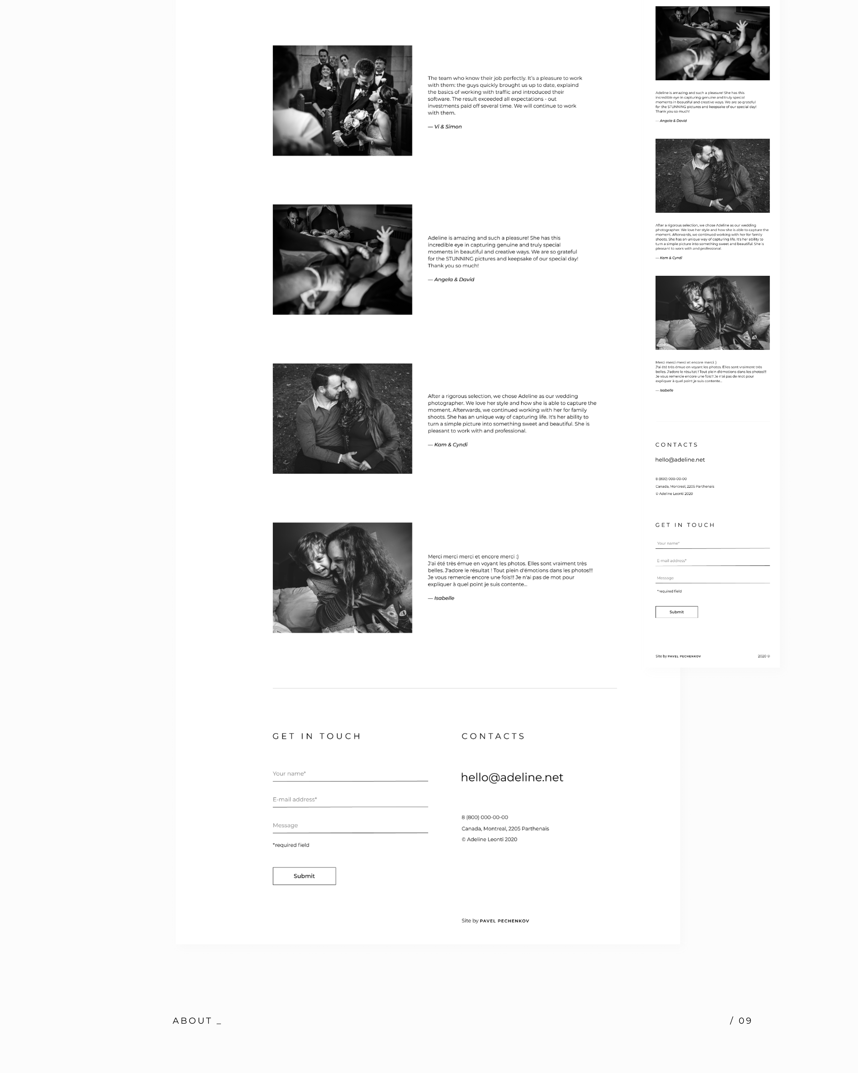 Adeline Leonti | Portfolio — Изображение №10 — Интерфейсы, Брендинг на Dprofile