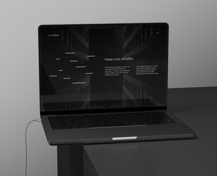 E L : E M E N ⁣T — Интерфейсы, Брендинг на Dprofile
