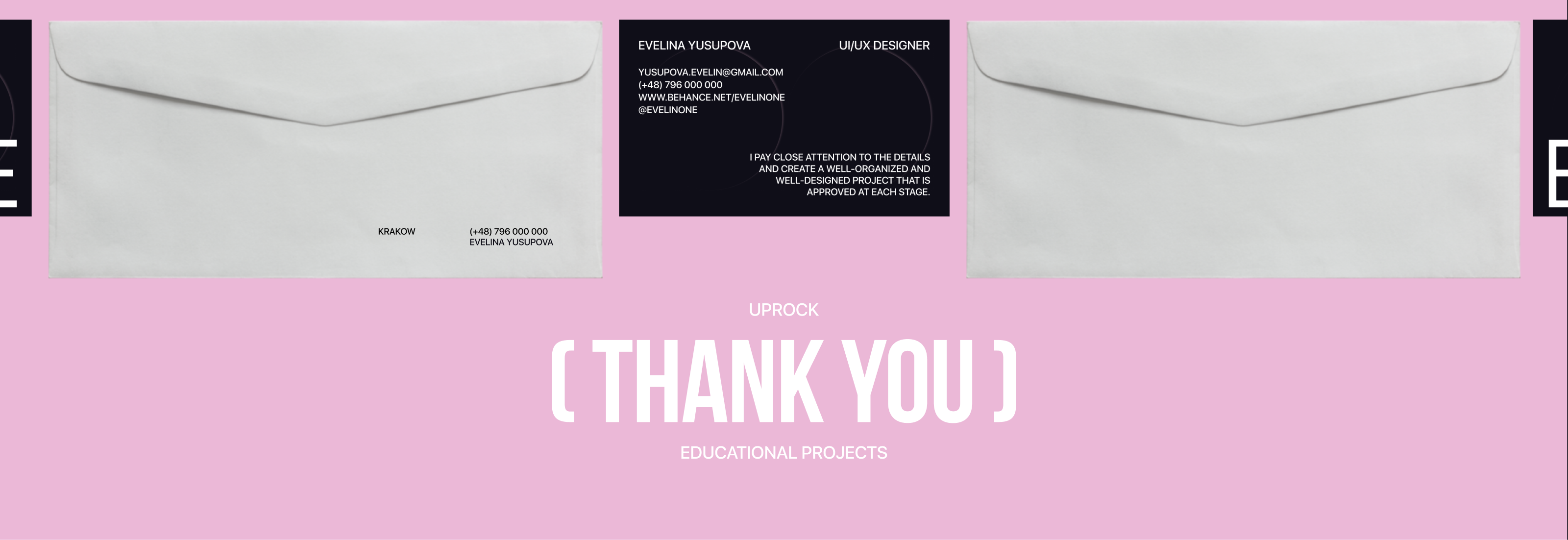 PORTFOLIO WEBSITE | UX/UI DESIGN — Изображение №6 — Интерфейсы, Брендинг на Dprofile