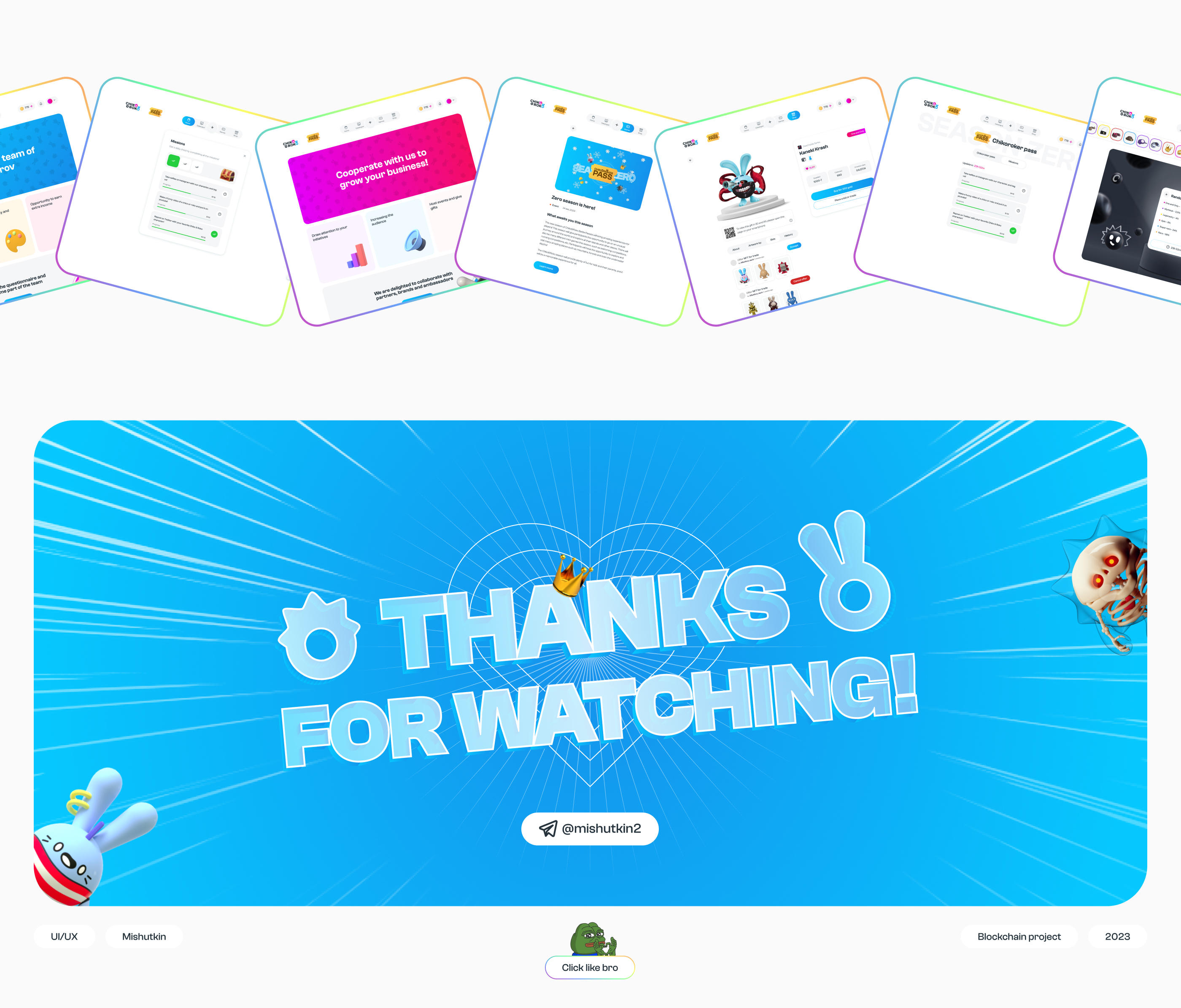 UI/UX design NFTs platform — Изображение №35 — Интерфейсы, Анимация на Dprofile