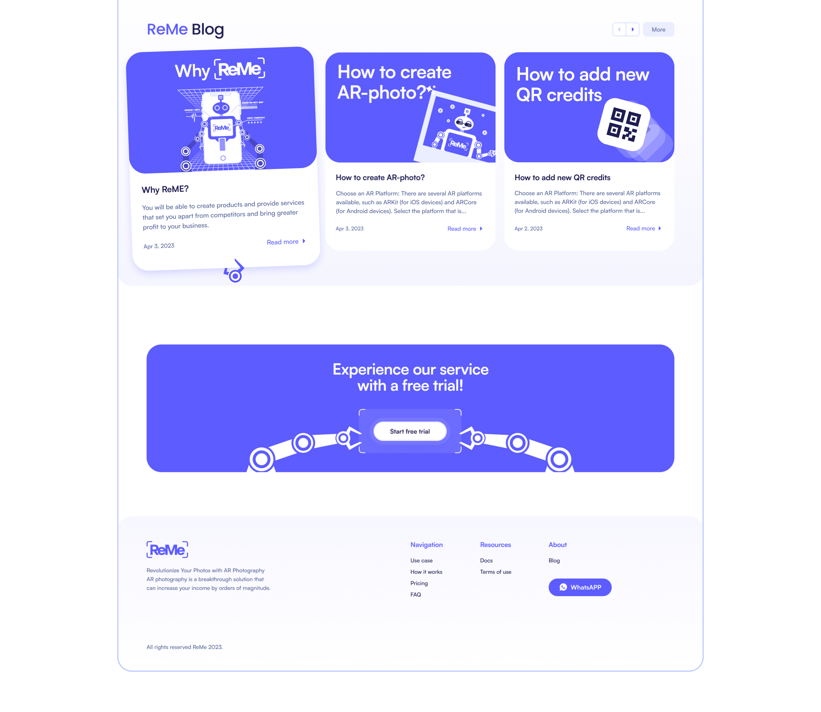 Platform ReMe for AR Photo | UI UX design — Изображение №10 — Интерфейсы, Иллюстрация на Dprofile