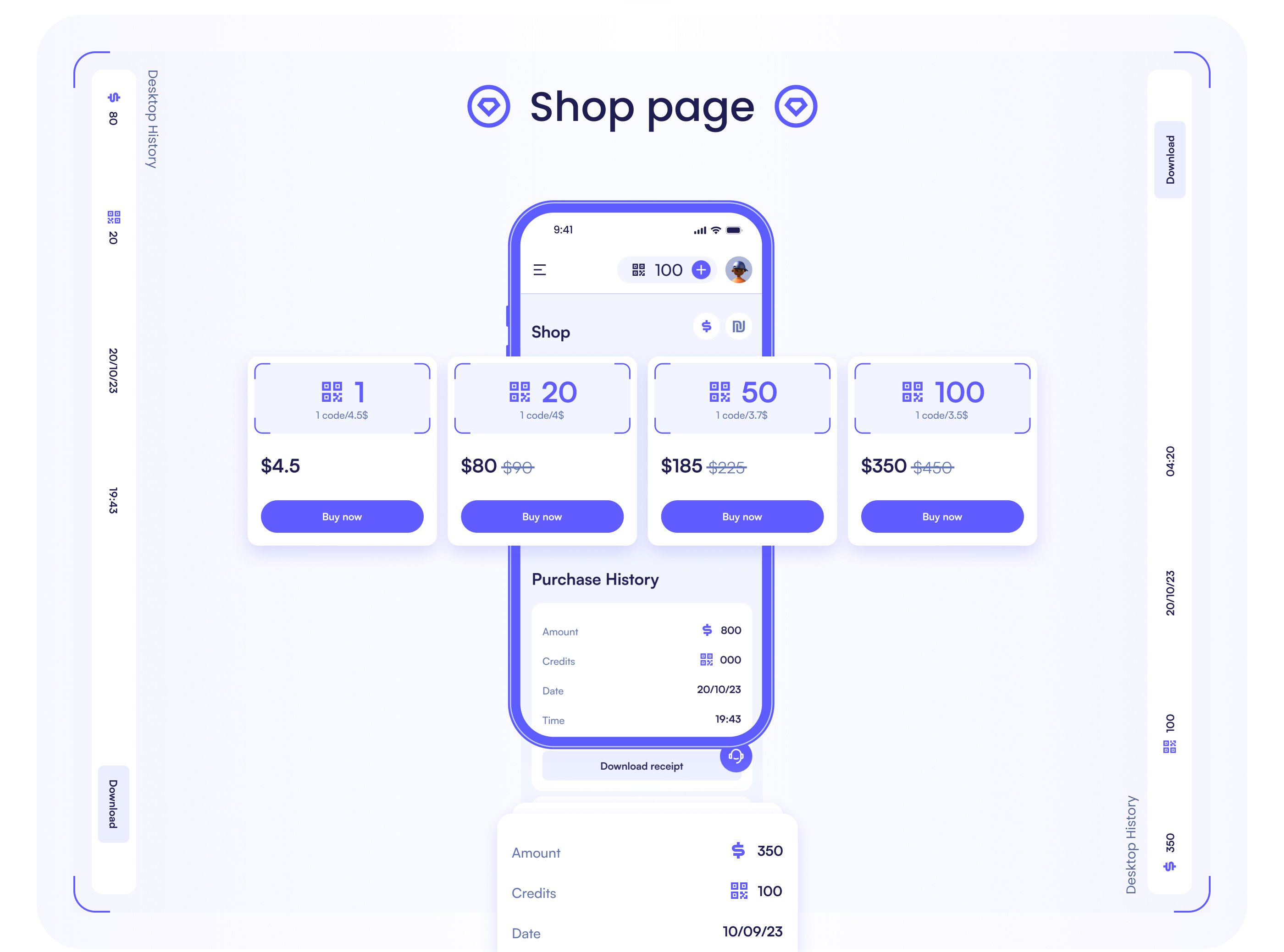 Platform ReMe for AR Photo | UI UX design — Изображение №16 — Интерфейсы, Иллюстрация на Dprofile