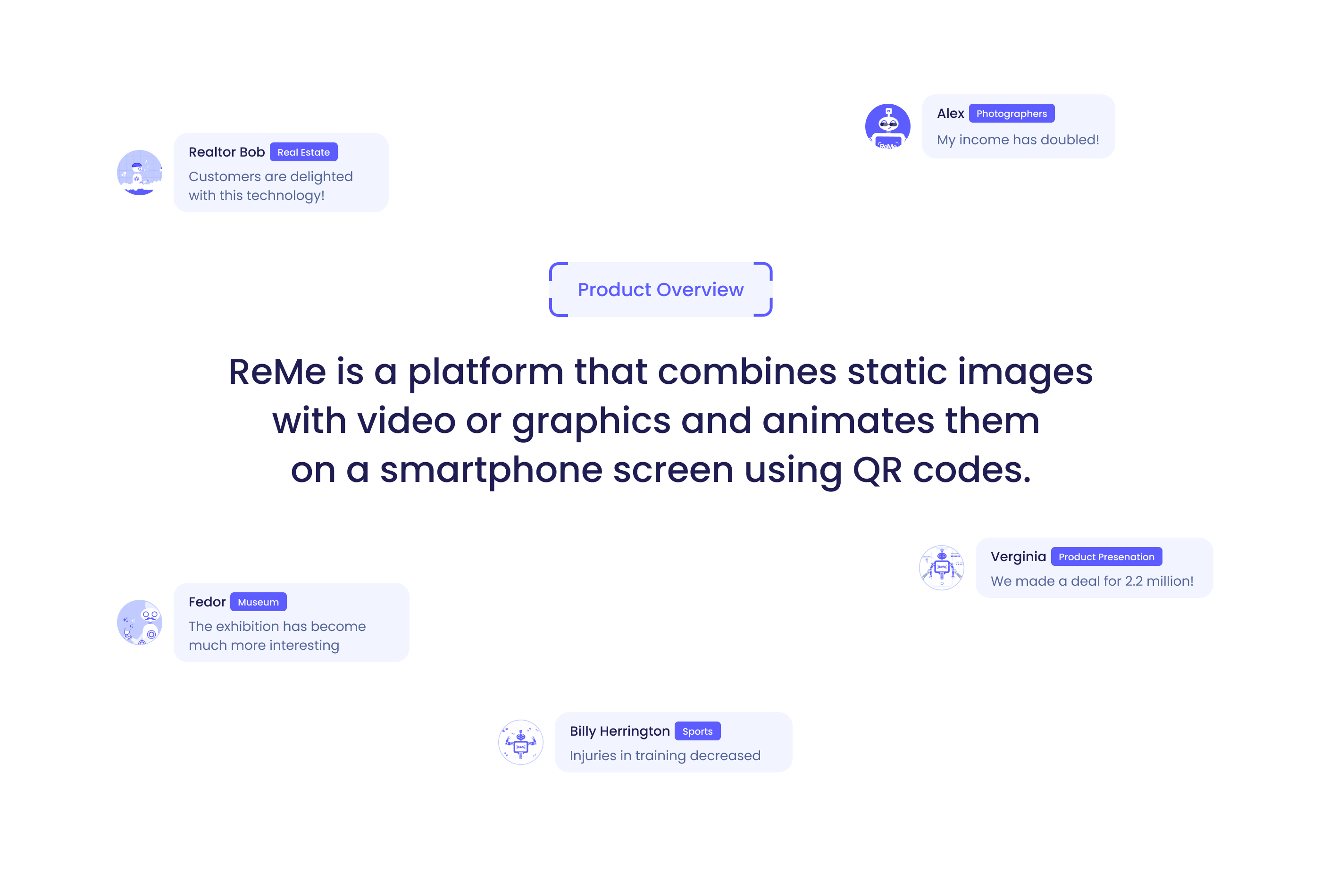 Platform ReMe for AR Photo | UI UX design — Изображение №3 — Интерфейсы, Иллюстрация на Dprofile