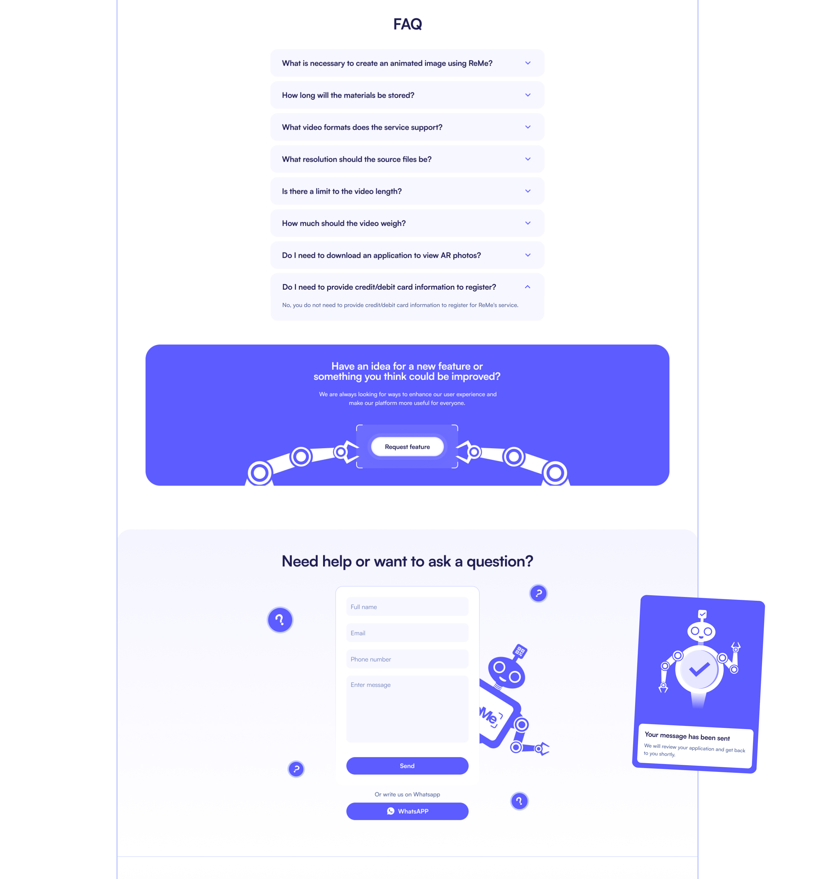 Platform ReMe for AR Photo | UI UX design — Изображение №9 — Интерфейсы, Иллюстрация на Dprofile