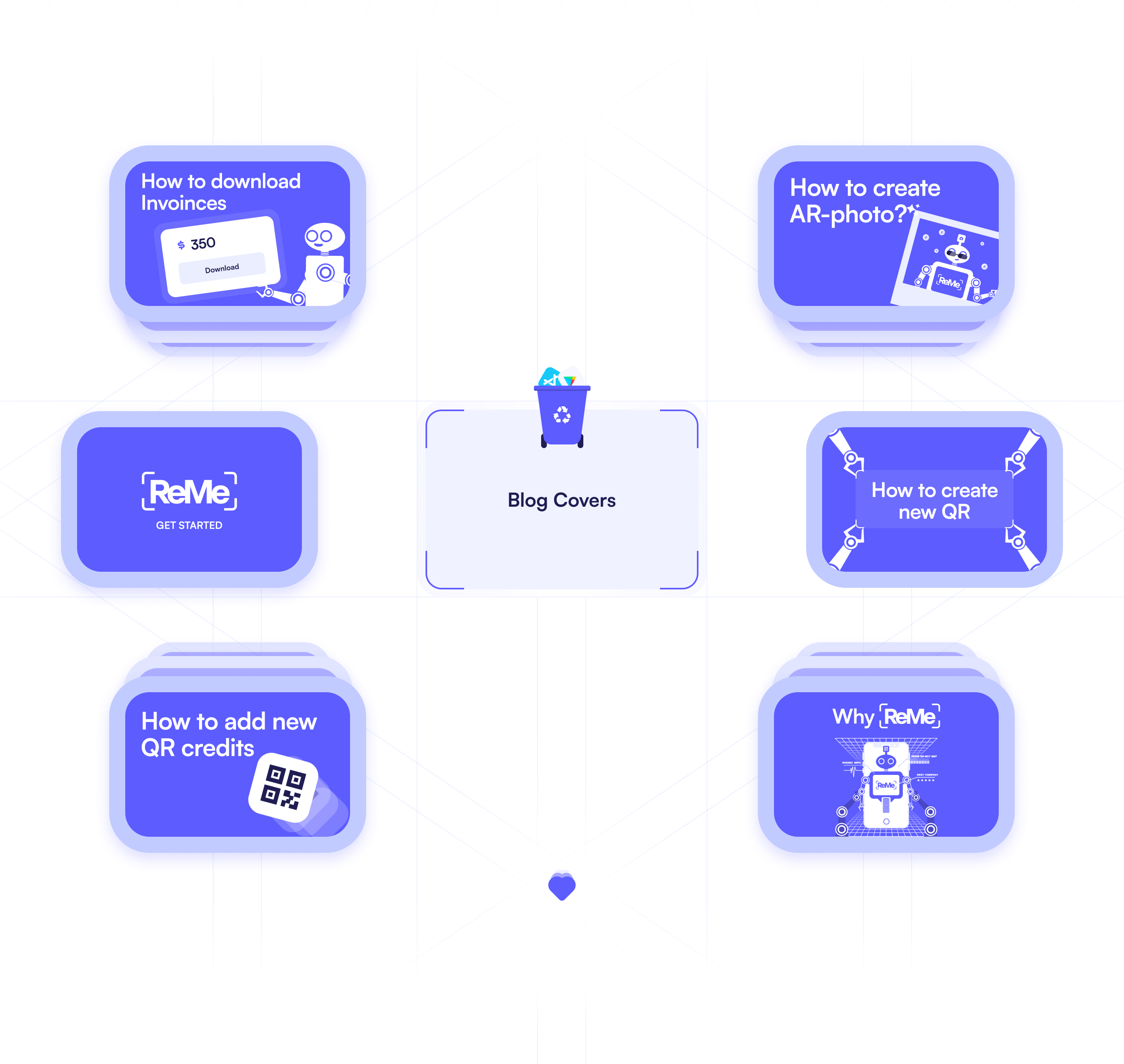 Platform ReMe for AR Photo | UI UX design — Изображение №18 — Интерфейсы, Иллюстрация на Dprofile