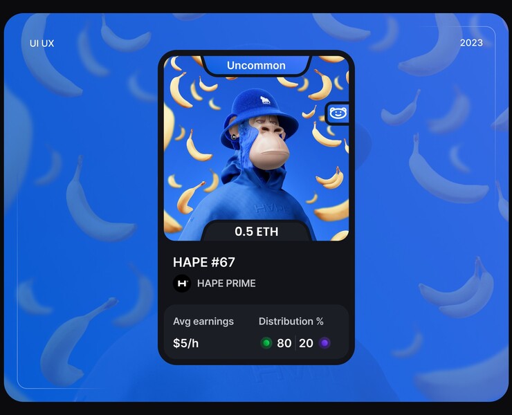 Genesis Guild Platform for rent NFTs | UI UX design — Интерфейсы на Dprofile