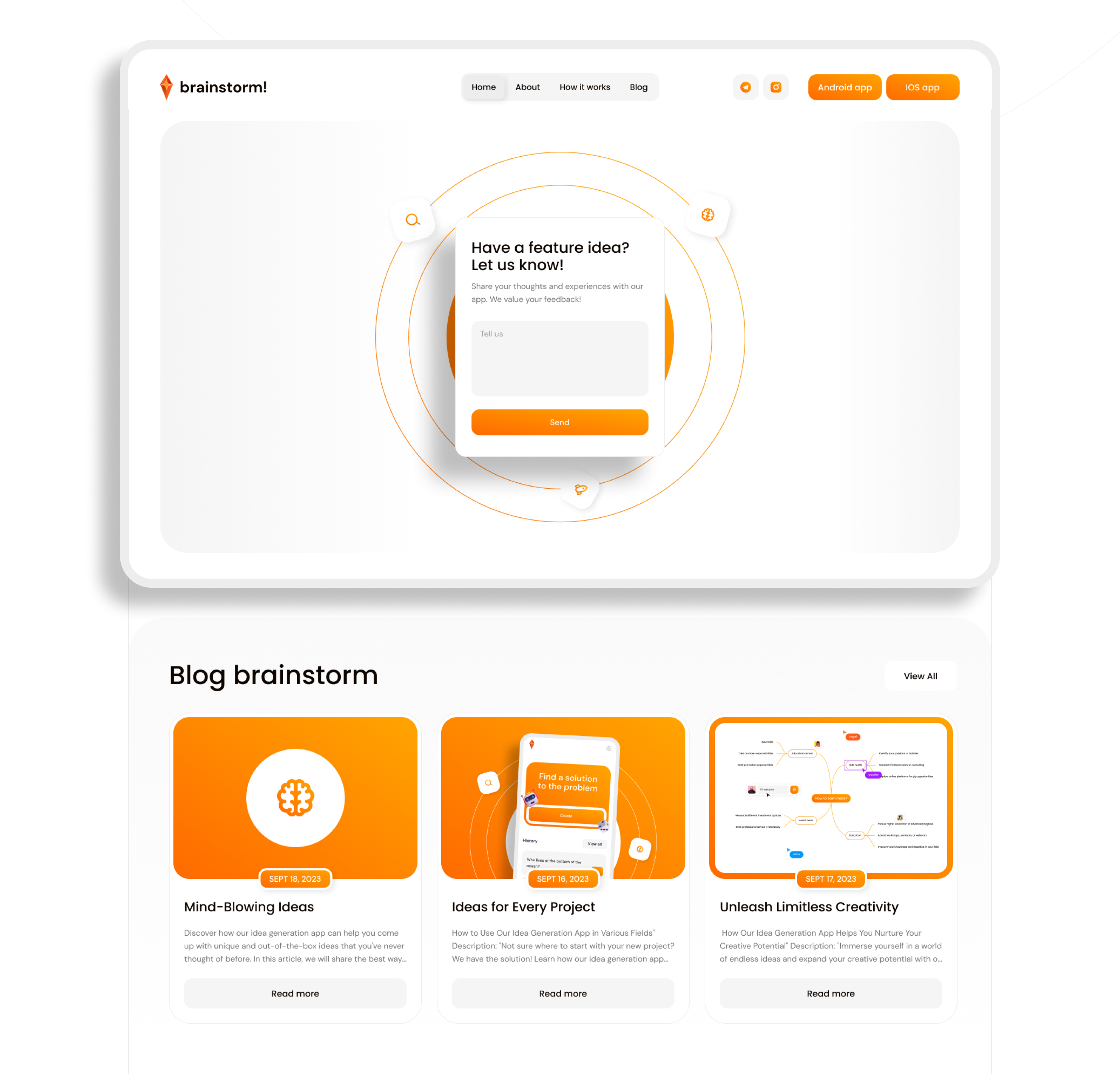 Brainstorm | Branding — Изображение №16 — Интерфейсы, Брендинг на Dprofile