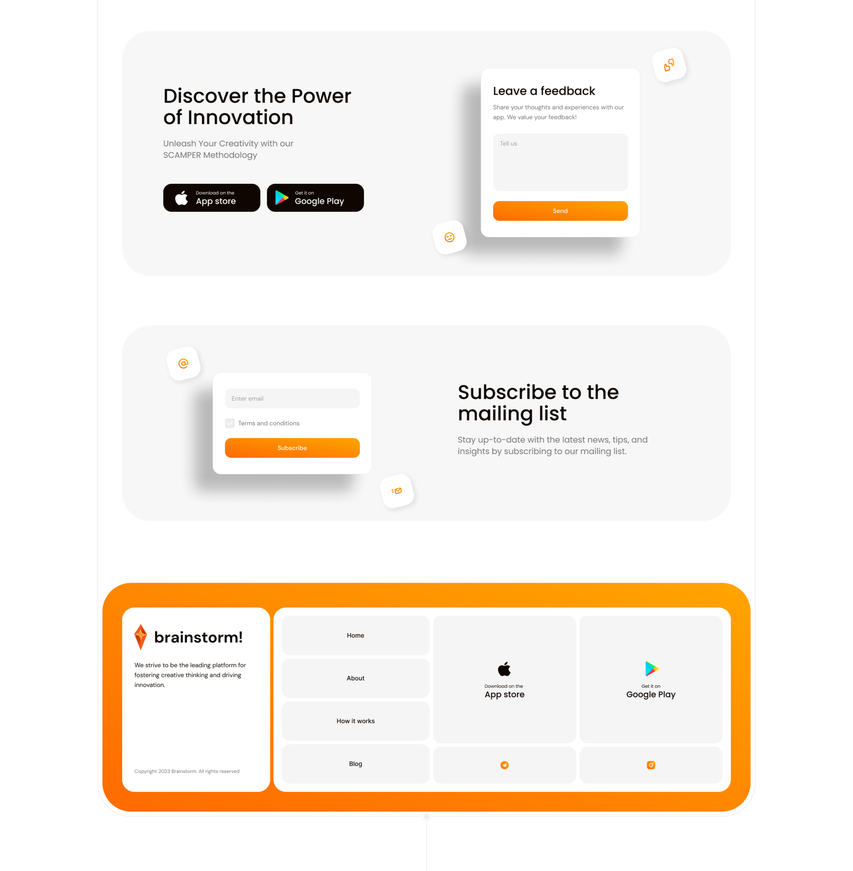 Brainstorm | Branding — Изображение №17 — Интерфейсы, Брендинг на Dprofile