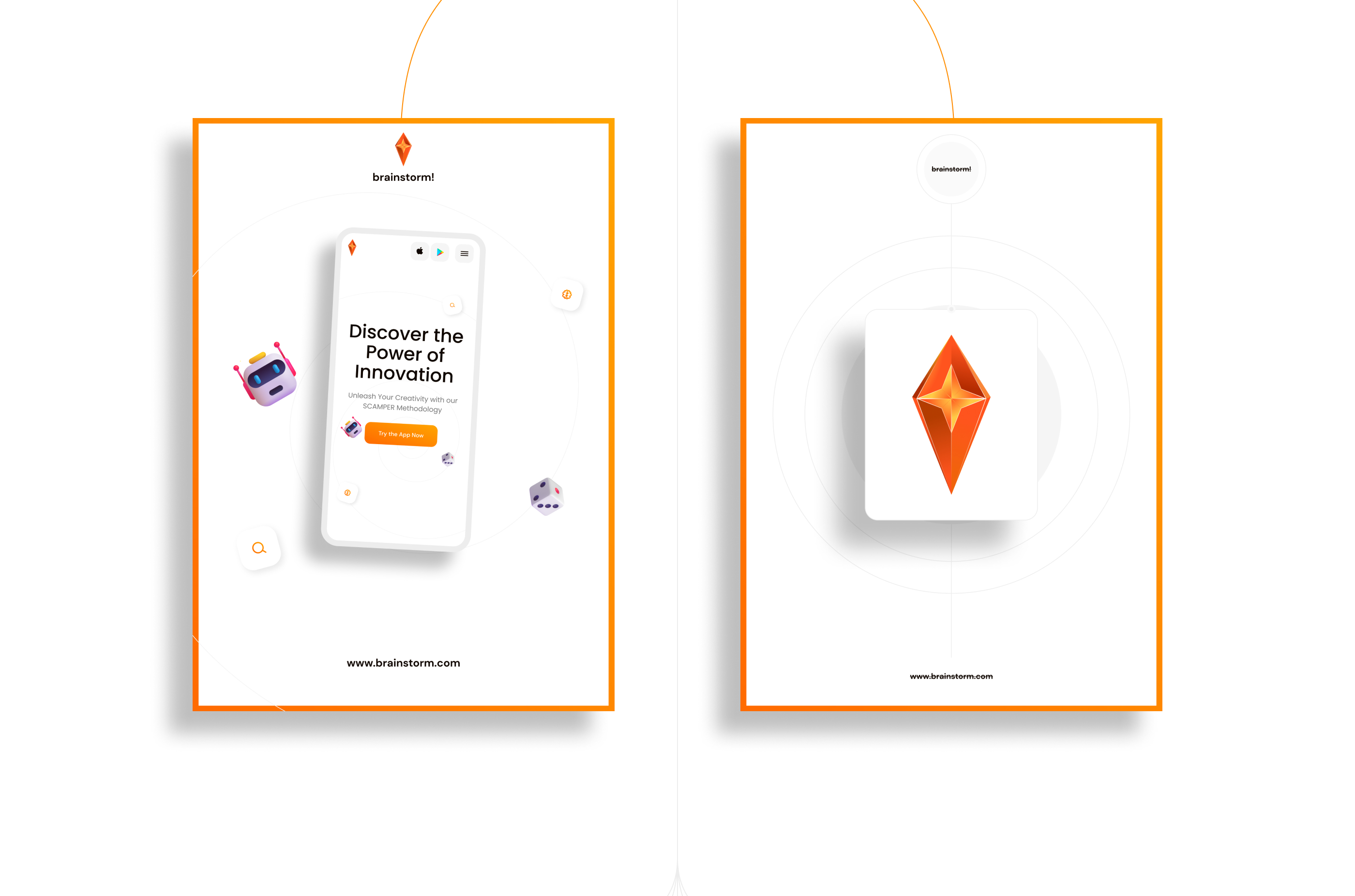 Brainstorm | Branding — Изображение №21 — Интерфейсы, Брендинг на Dprofile