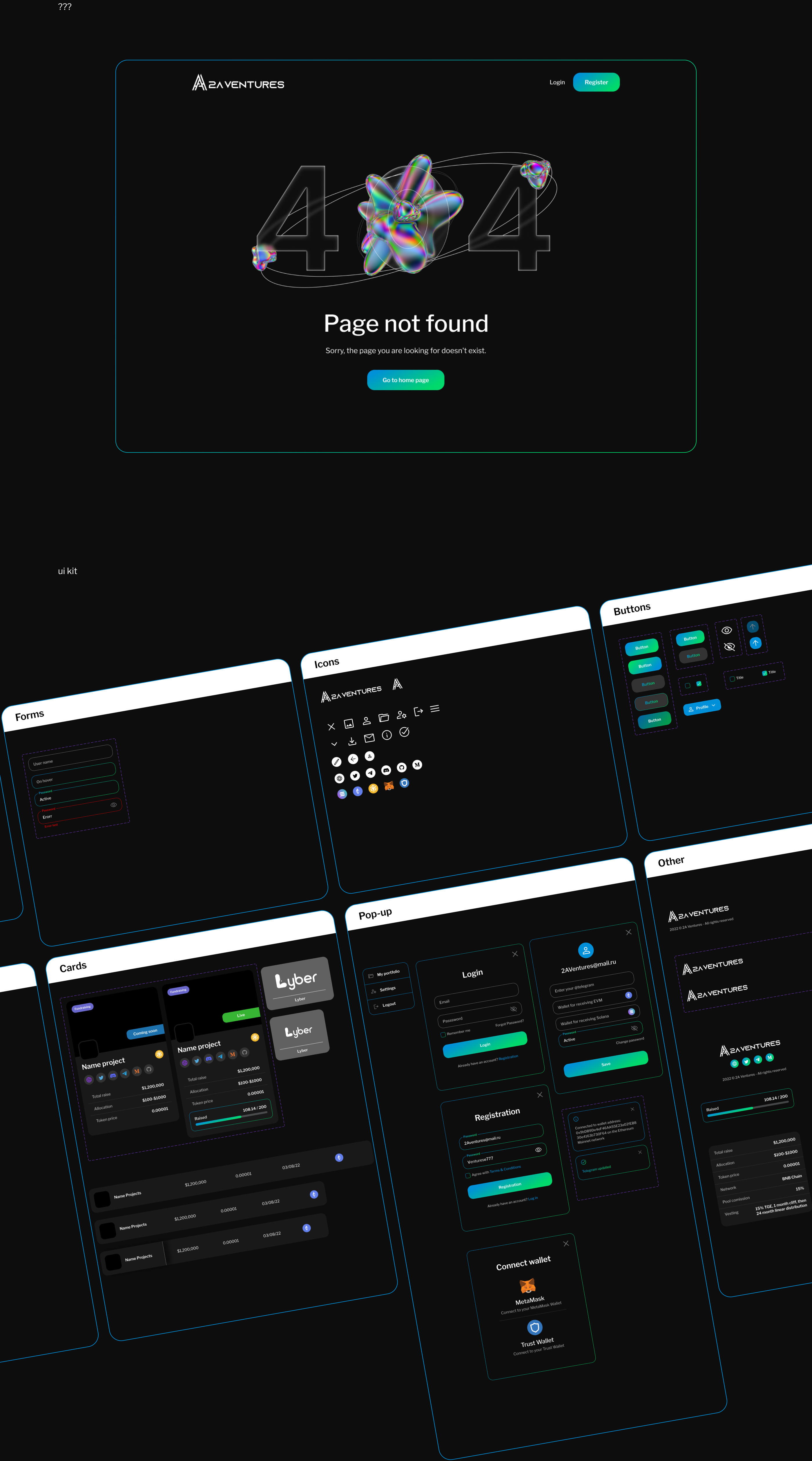 2A Ventures—investment platform — Изображение №10 — Интерфейсы, Анимация на Dprofile