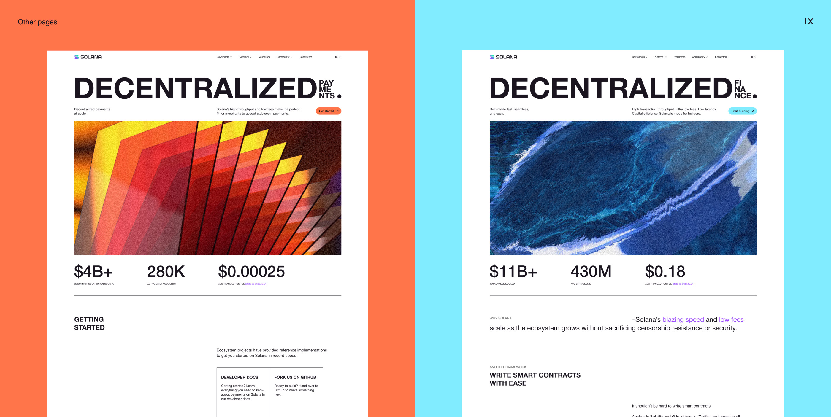 Blockchain Solana — Изображение №19 — Интерфейсы, Анимация на Dprofile