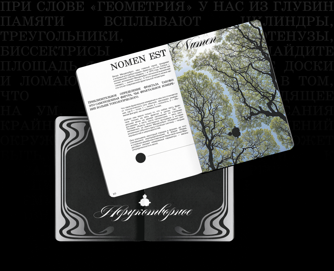 Zine/Art-book "Fractal geometry" — Графика на Dprofile