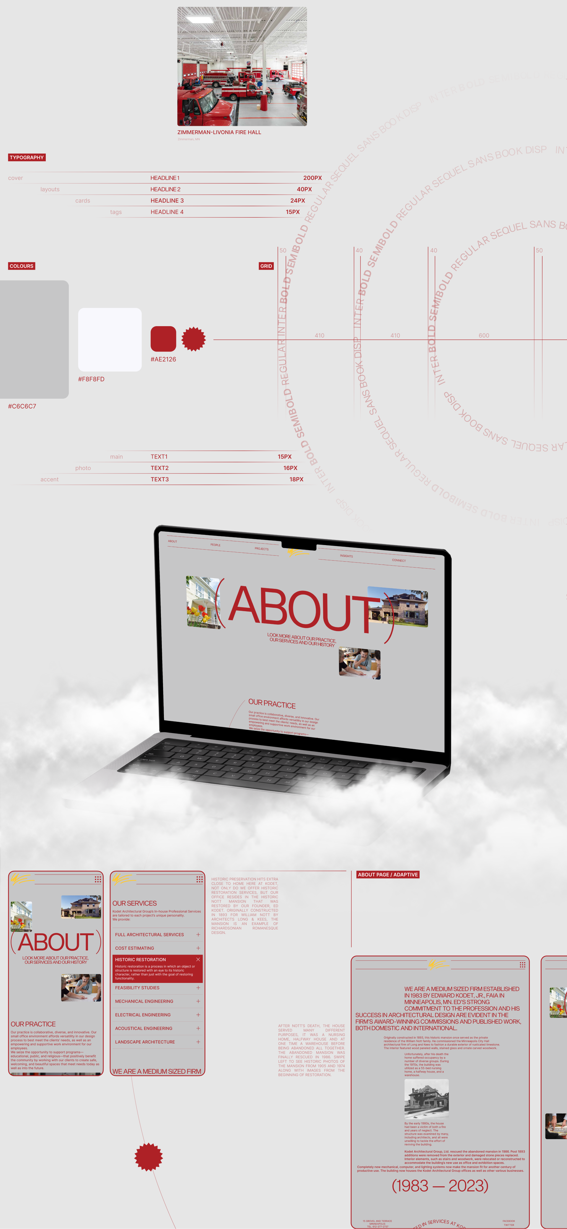 KODET / CORPORATE WEBSITE — Изображение №4 — Интерфейсы на Dprofile