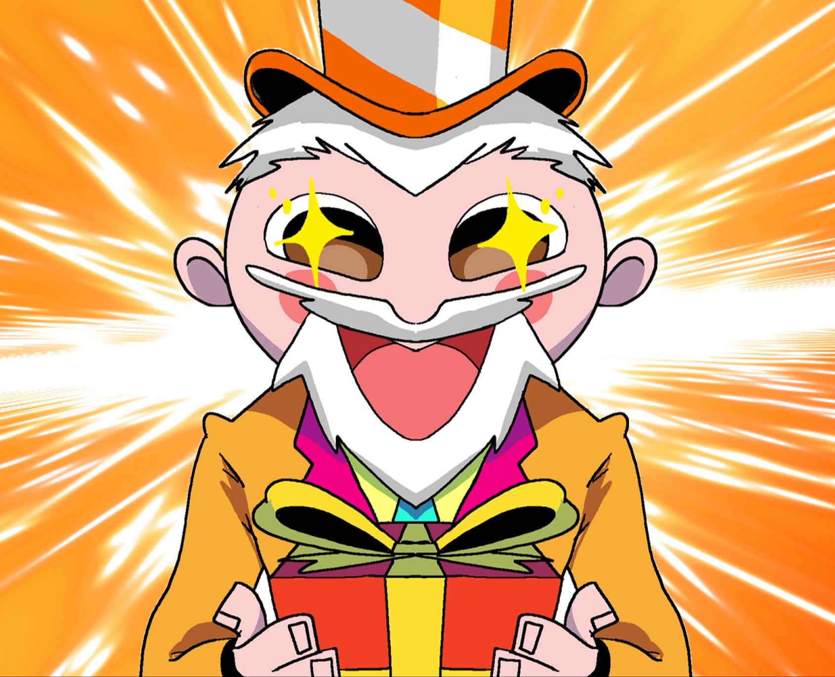 Mr. Ods. The mascot, GIF's & stickers — Иллюстрация на Dprofile