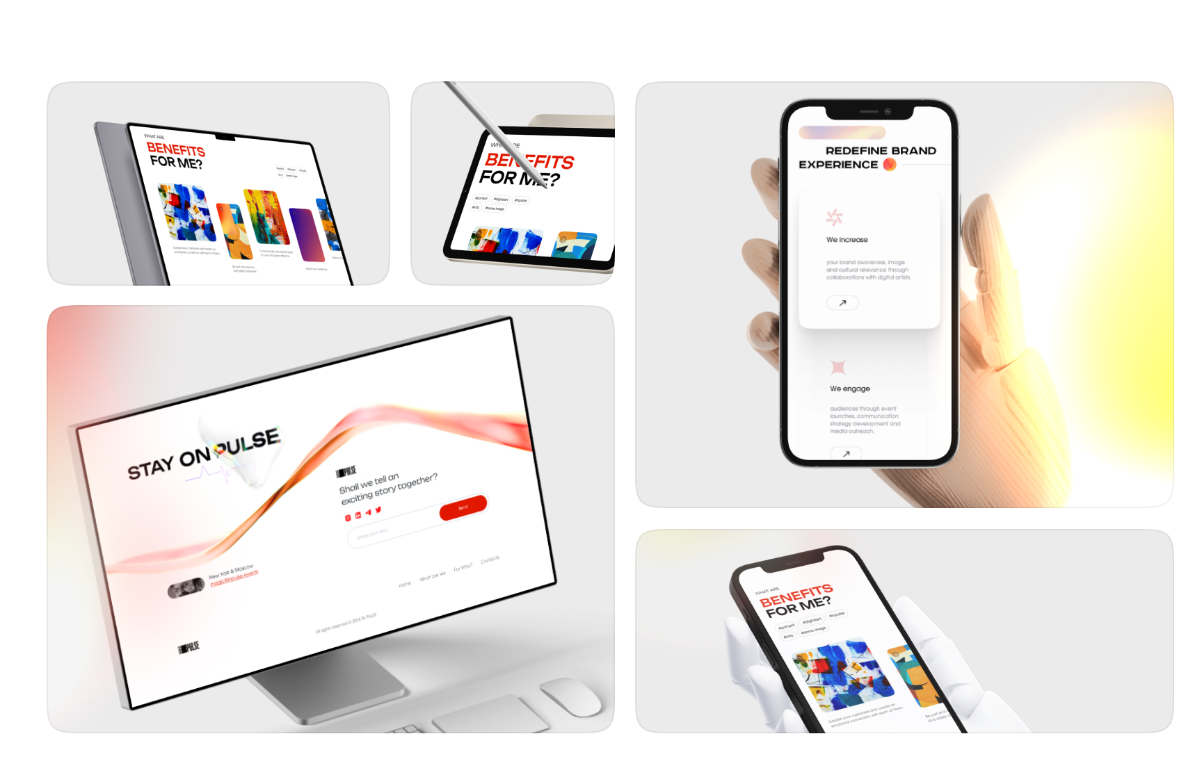 «In Pulse» web-site design — Изображение №8 — Интерфейсы, Брендинг на Dprofile