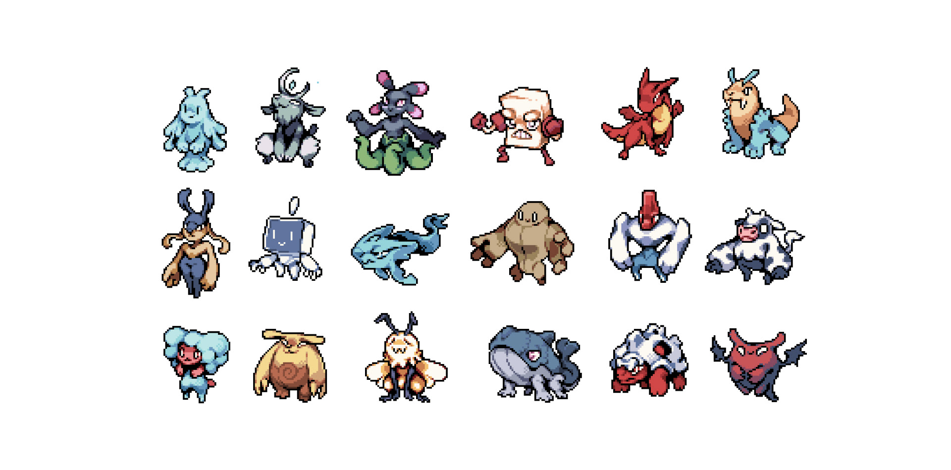Content for Saku Monsters / Pt. 1 — Изображение №55 — Иллюстрация на Dprofile