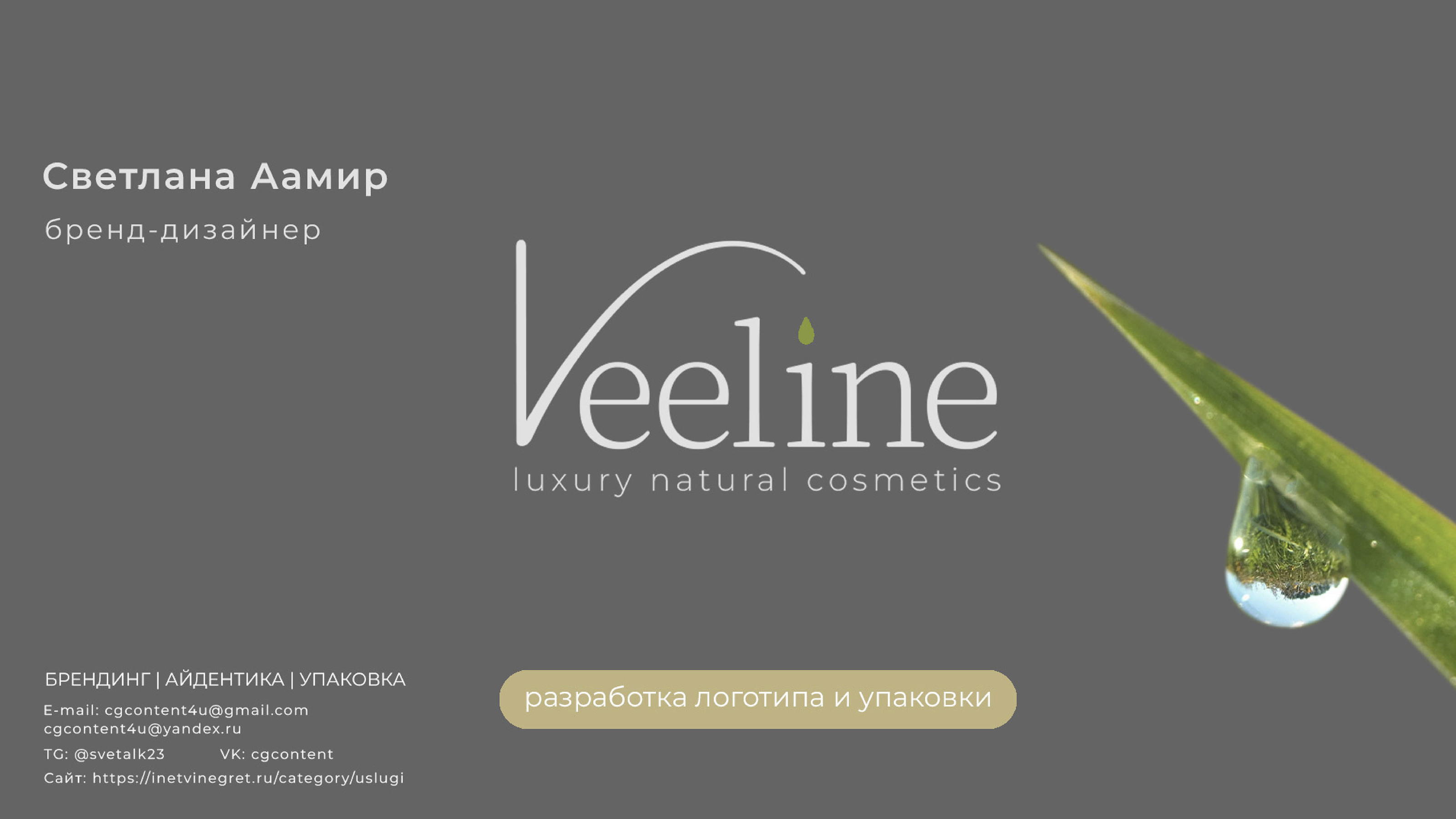Veeline — Изображение №1 — Брендинг на Dprofile