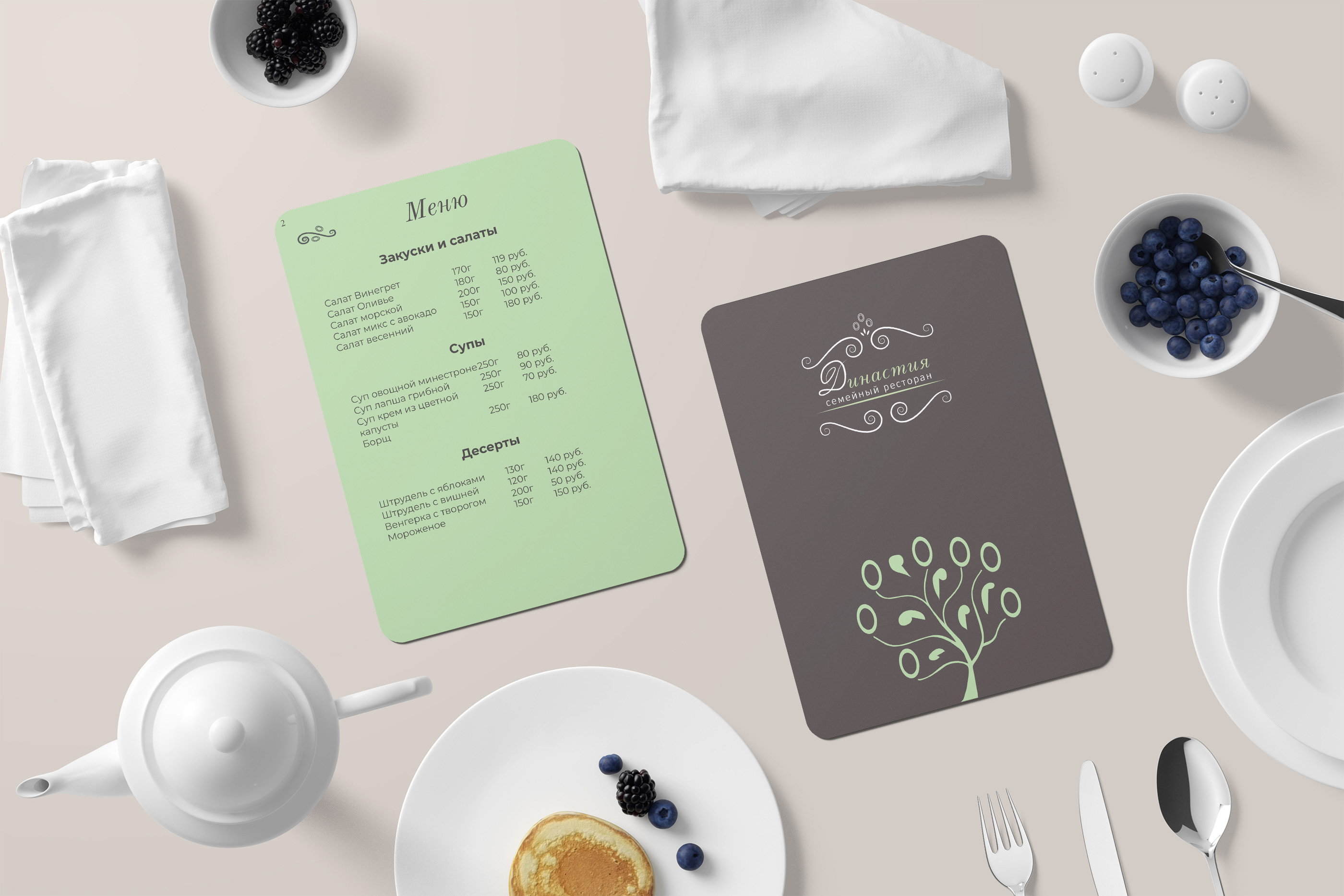 Restaurant Dynasty — Изображение №12 — Брендинг на Dprofile