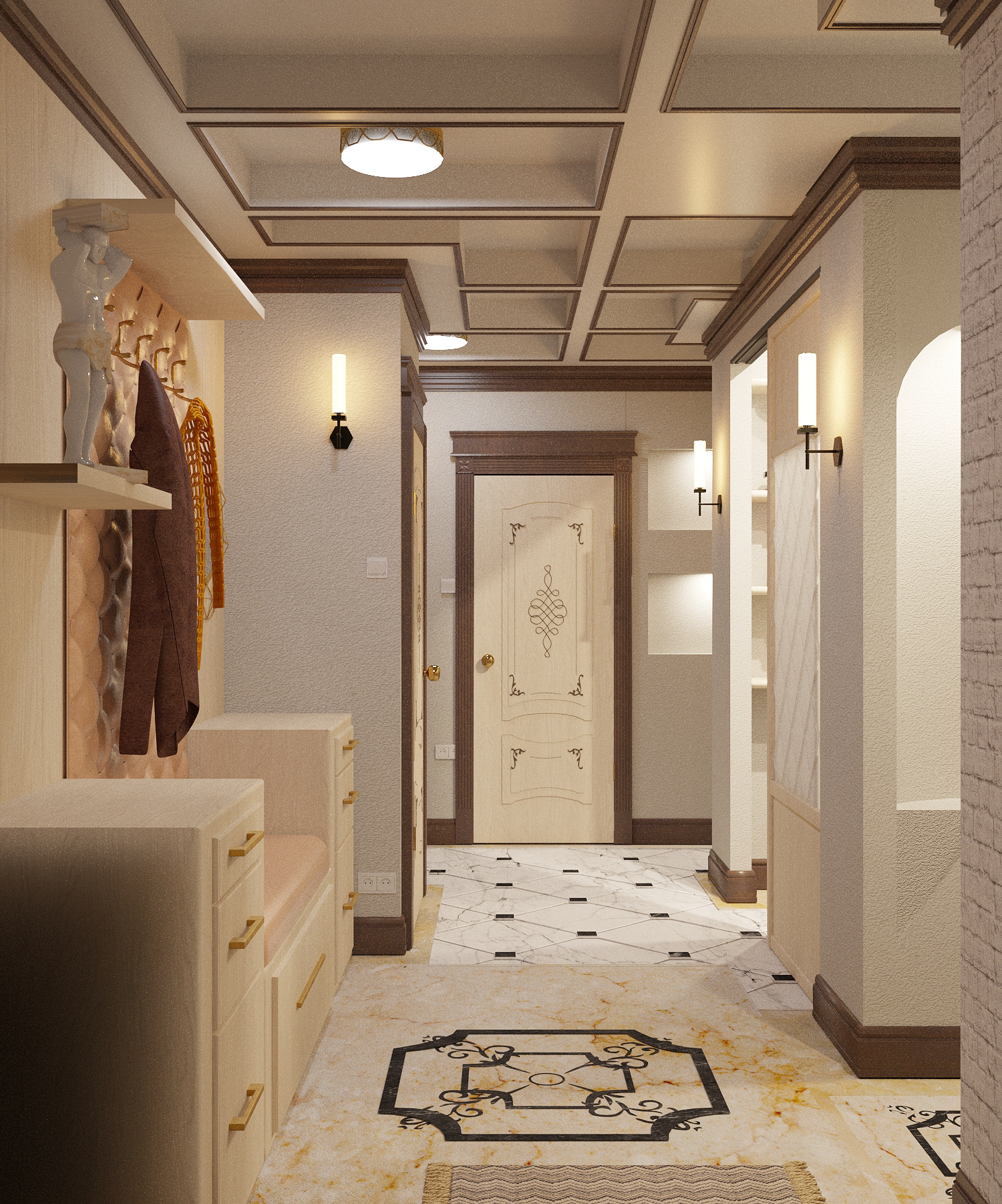 3D hallway — Изображение №3 — 3D на Dprofile