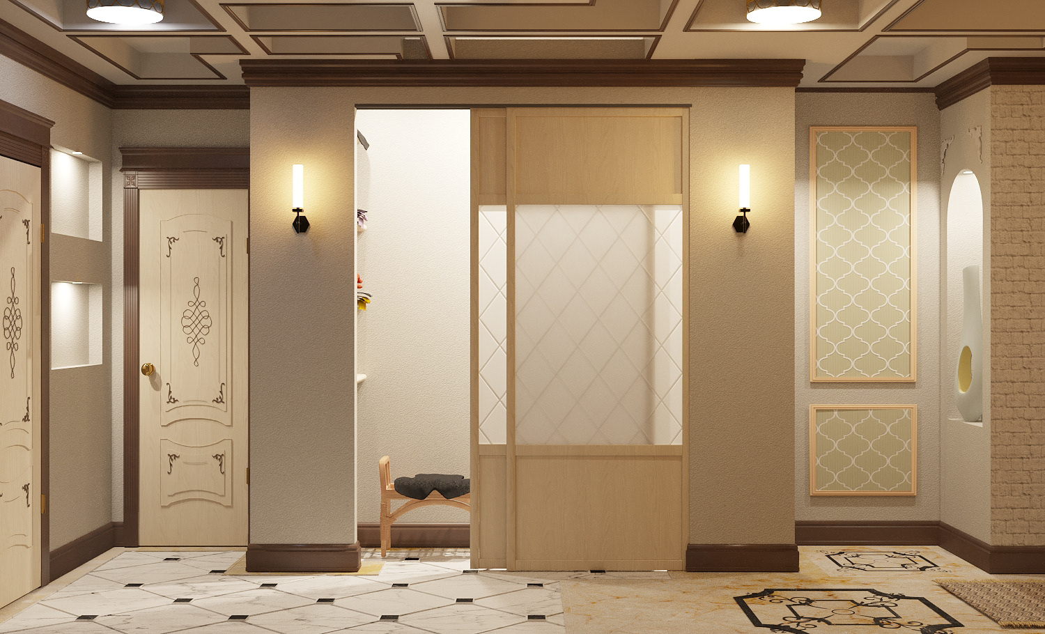 3D hallway — Изображение №2 — 3D на Dprofile