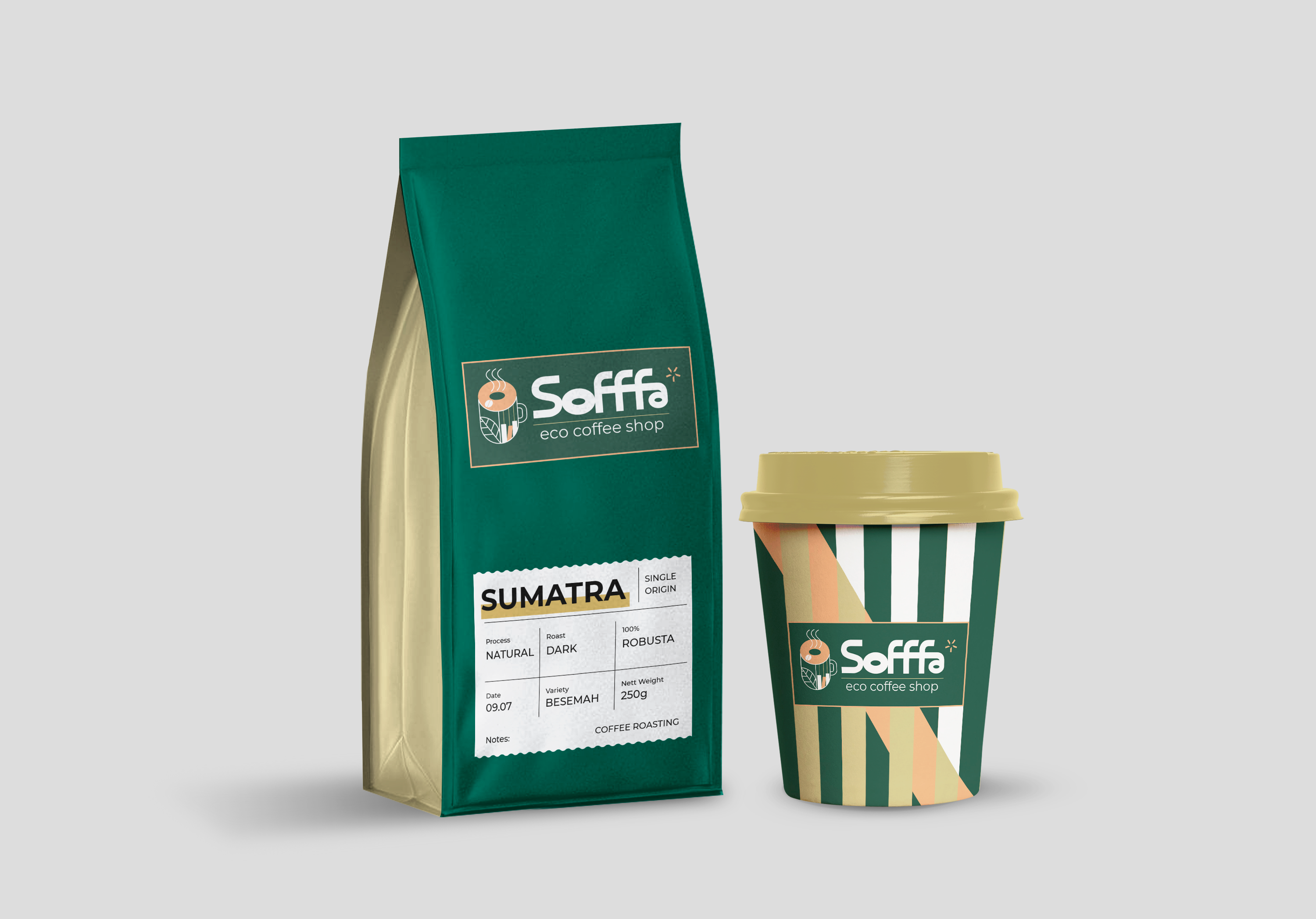 Кофейня SOFFFA — Изображение №16 — Брендинг на Dprofile