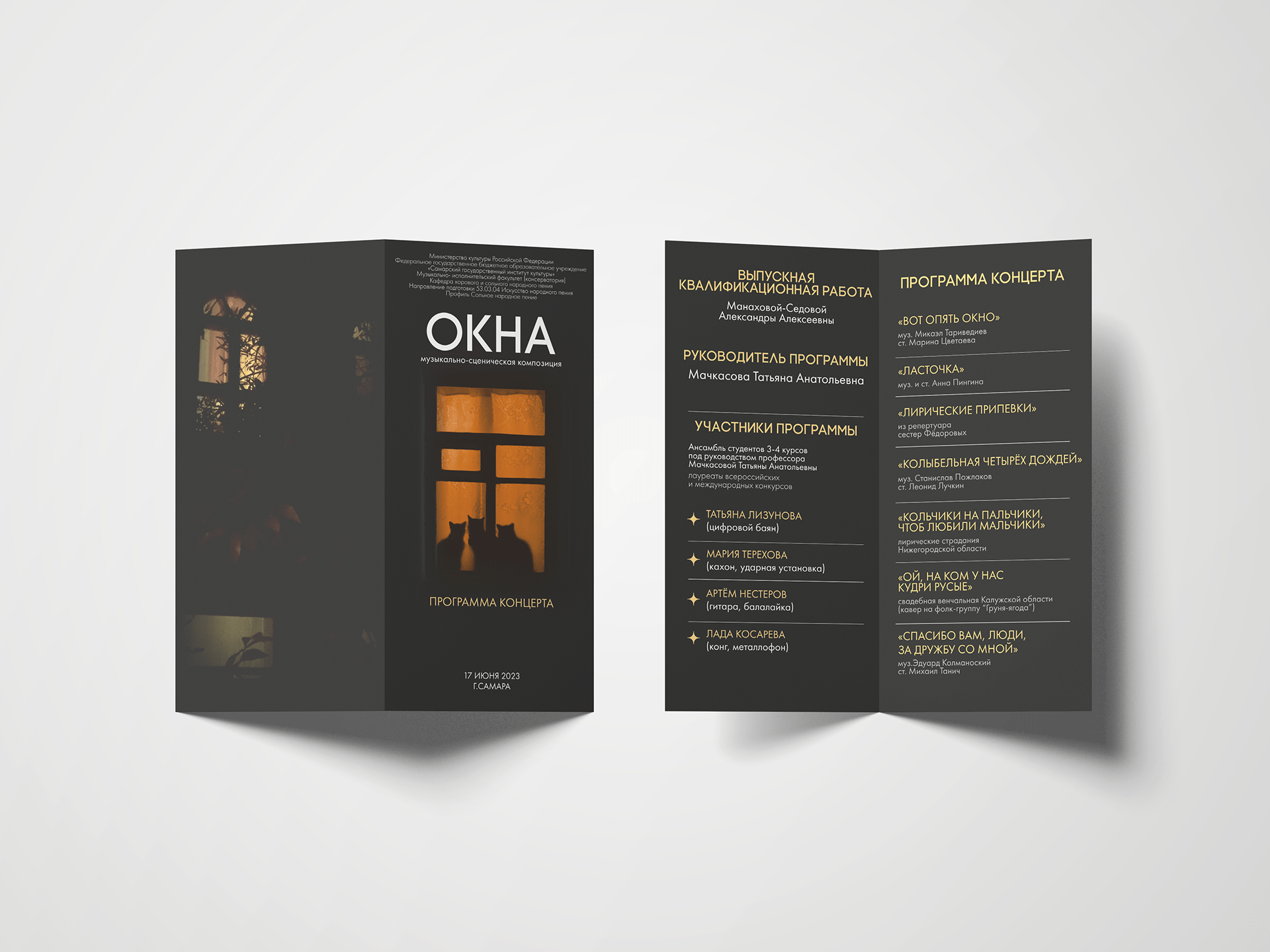 Афиша концерта "Окна" — Изображение №4 — Брендинг, Графика на Dprofile