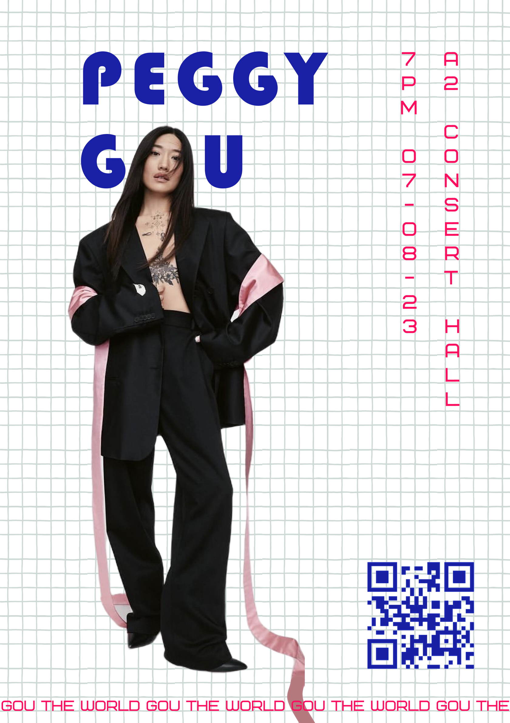 Концерт Peggy Gou — Изображение №2 — Брендинг, Графика на Dprofile