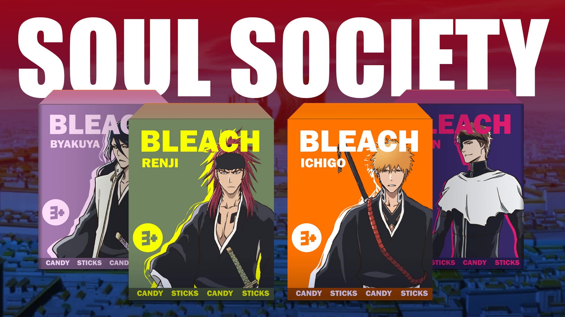 BLEACH | ДИЗАЙН УПАКОВКИ — Изображение №4 — Брендинг, Графика на Dprofile