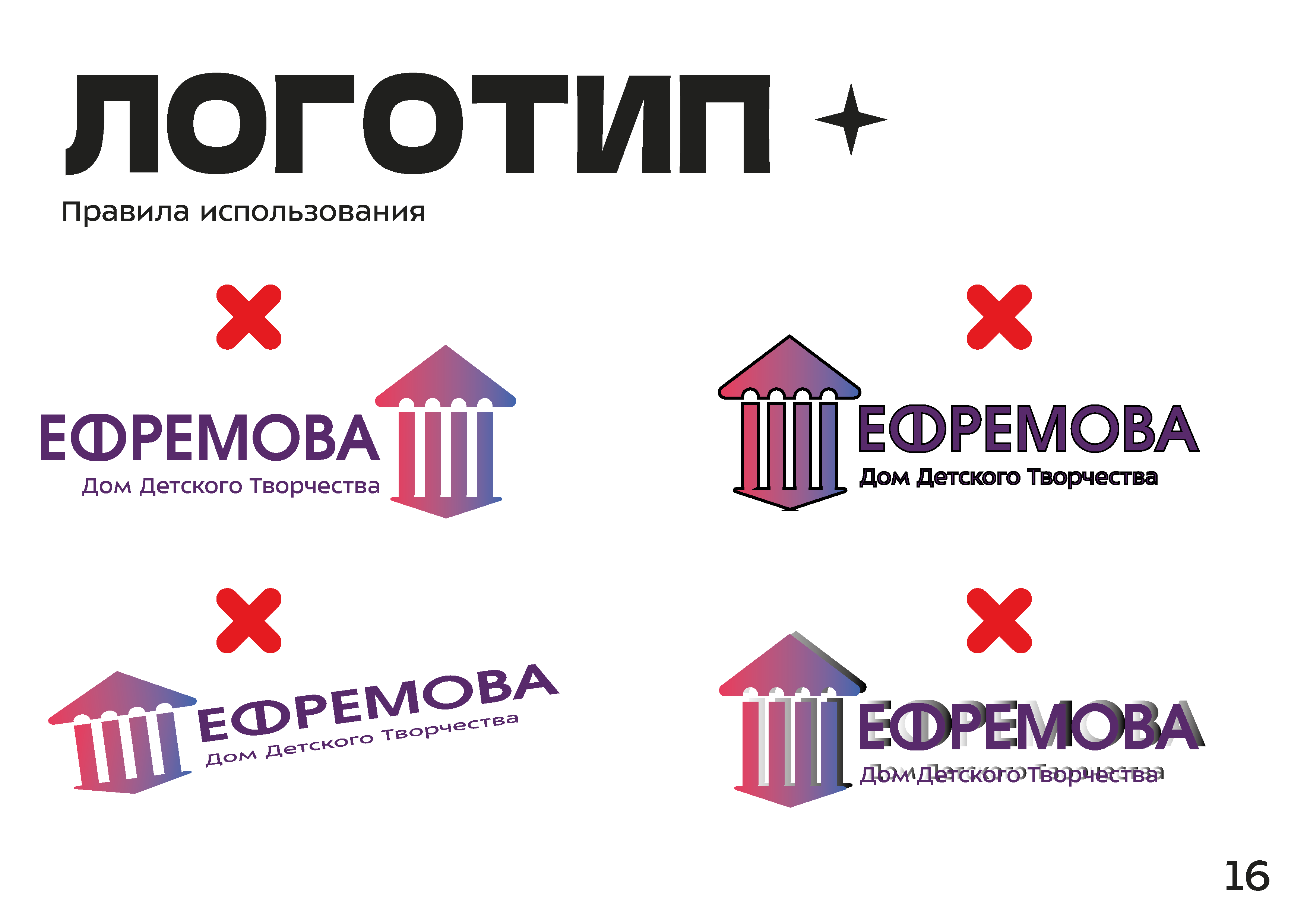 БРЕНДБУК | Дом Детского Творчества — Изображение №19 — Брендинг на Dprofile